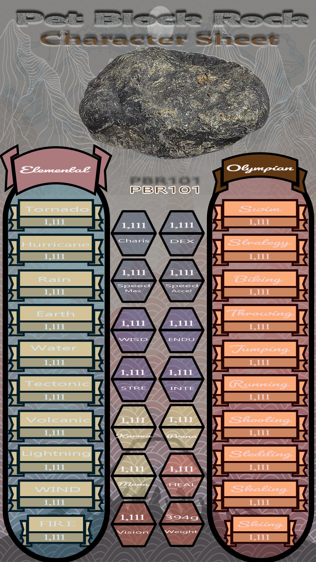 Pet Block Rock PBR101