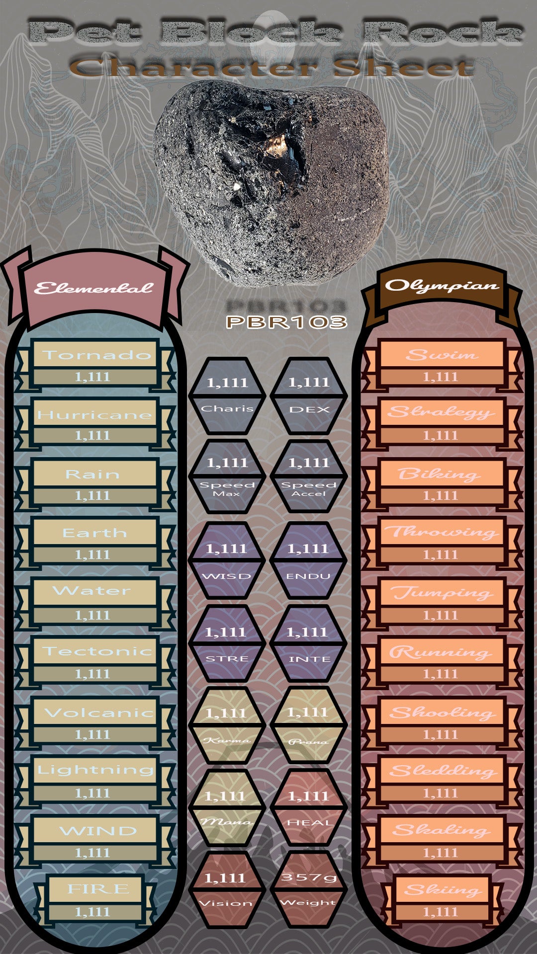 Pet Block Rock PBR103