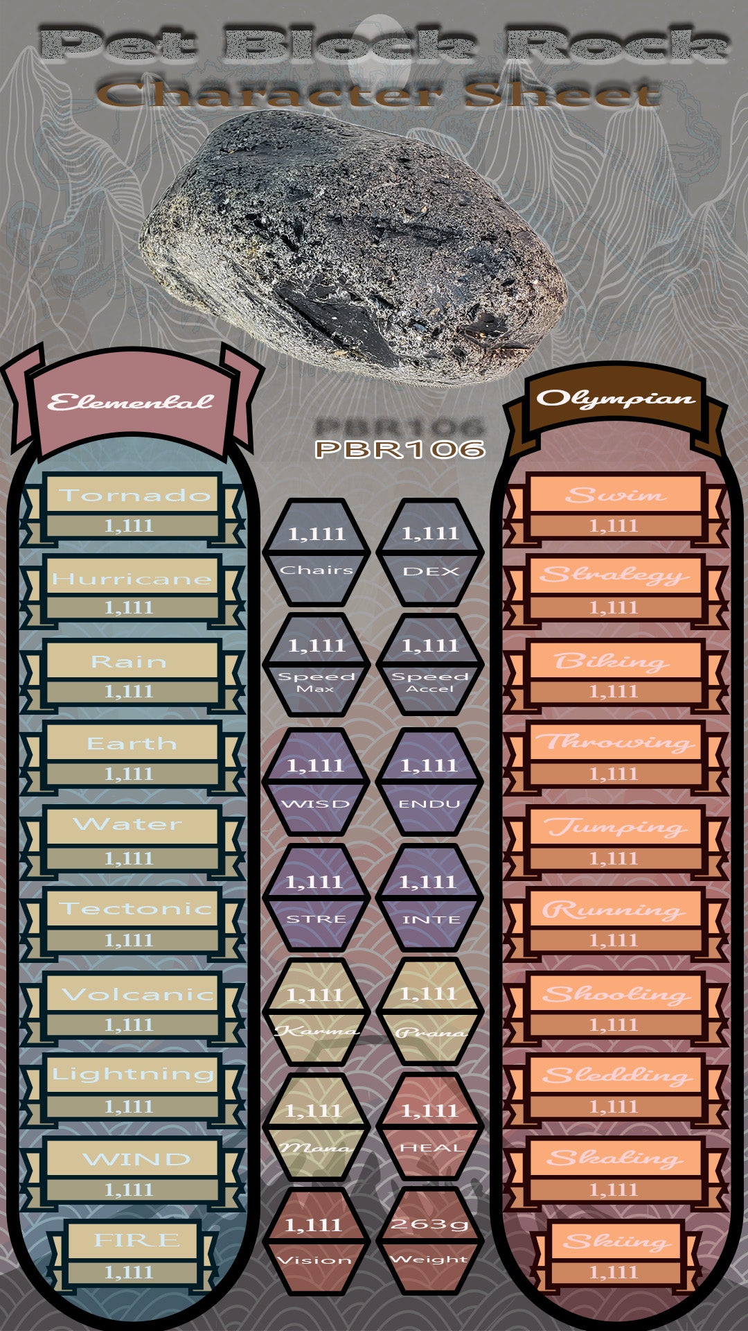 Pet Block Rock PBR106
