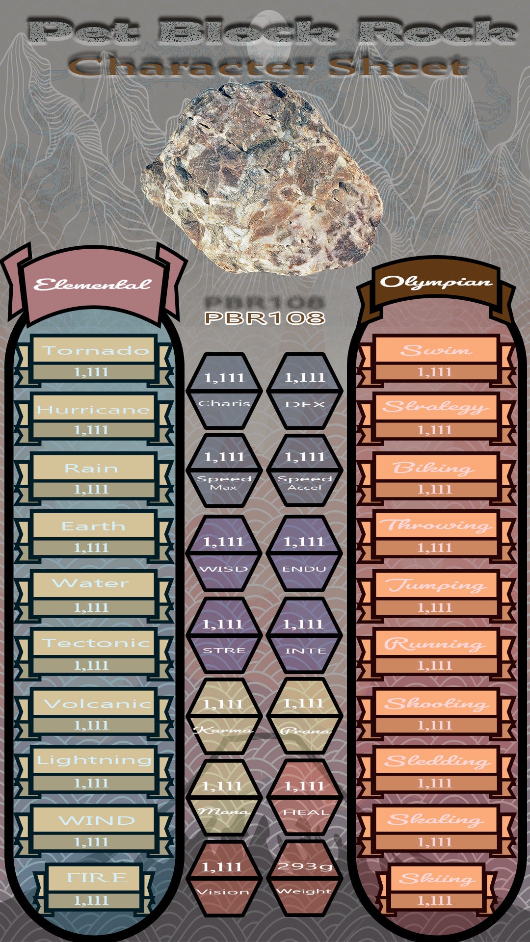 Pet Block Rock PBR108