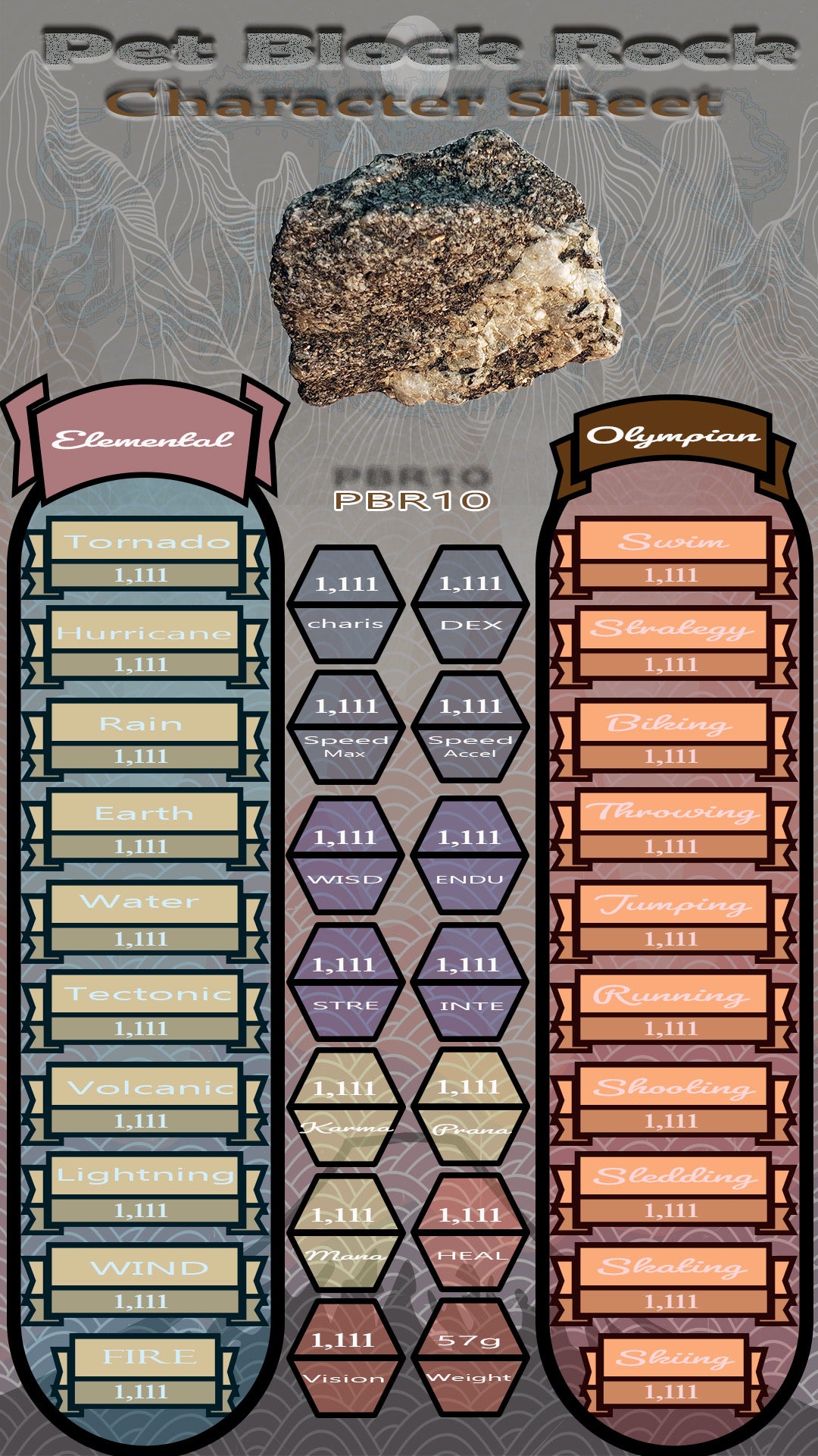 Pet Block Rock PBR10