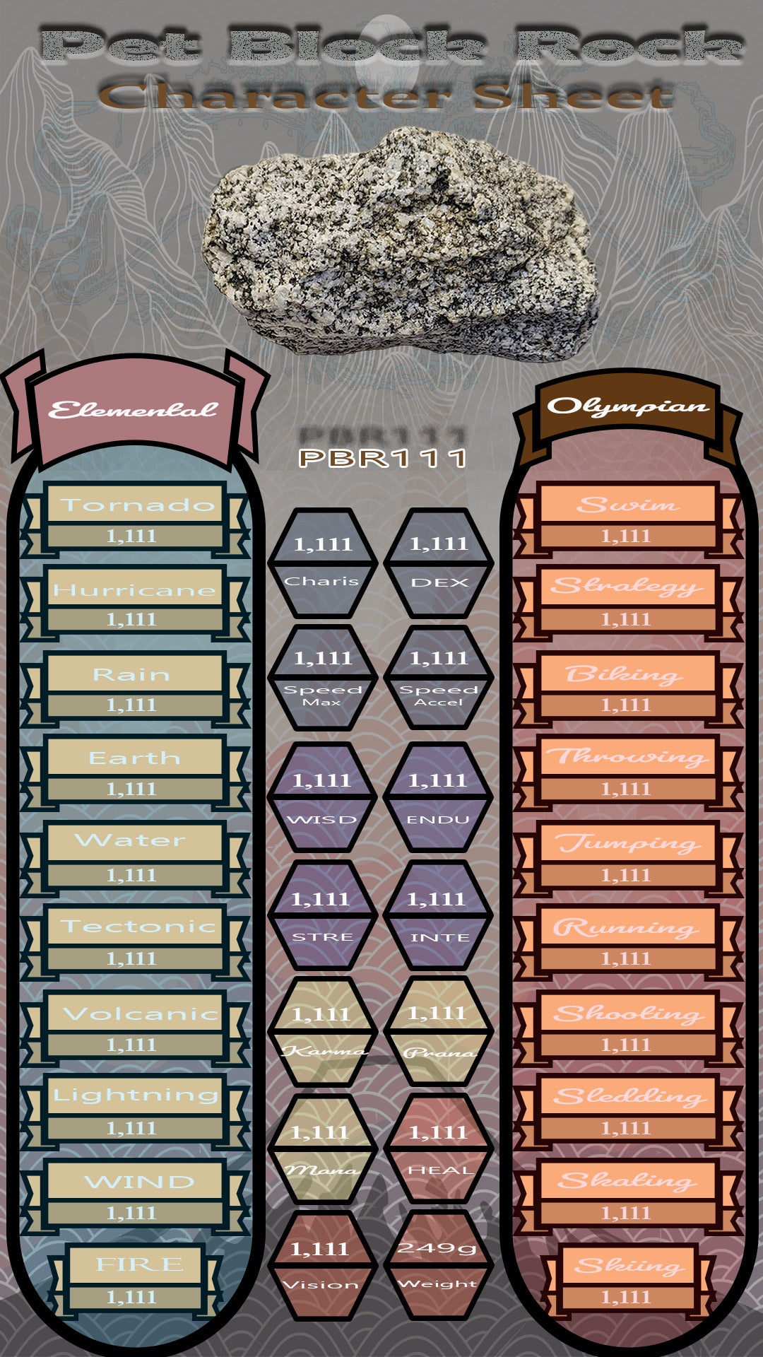 Pet Block Rock PBR111