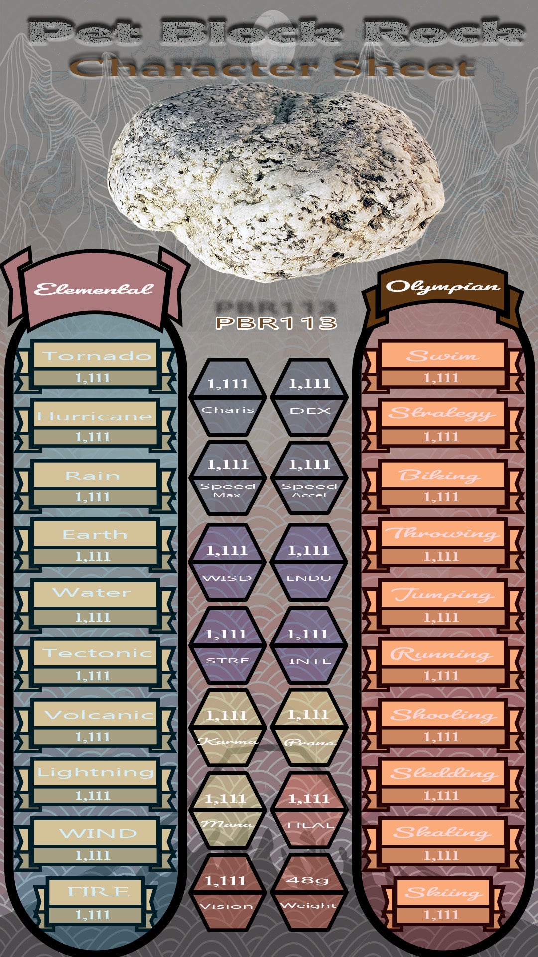 Pet Block Rock PBR113