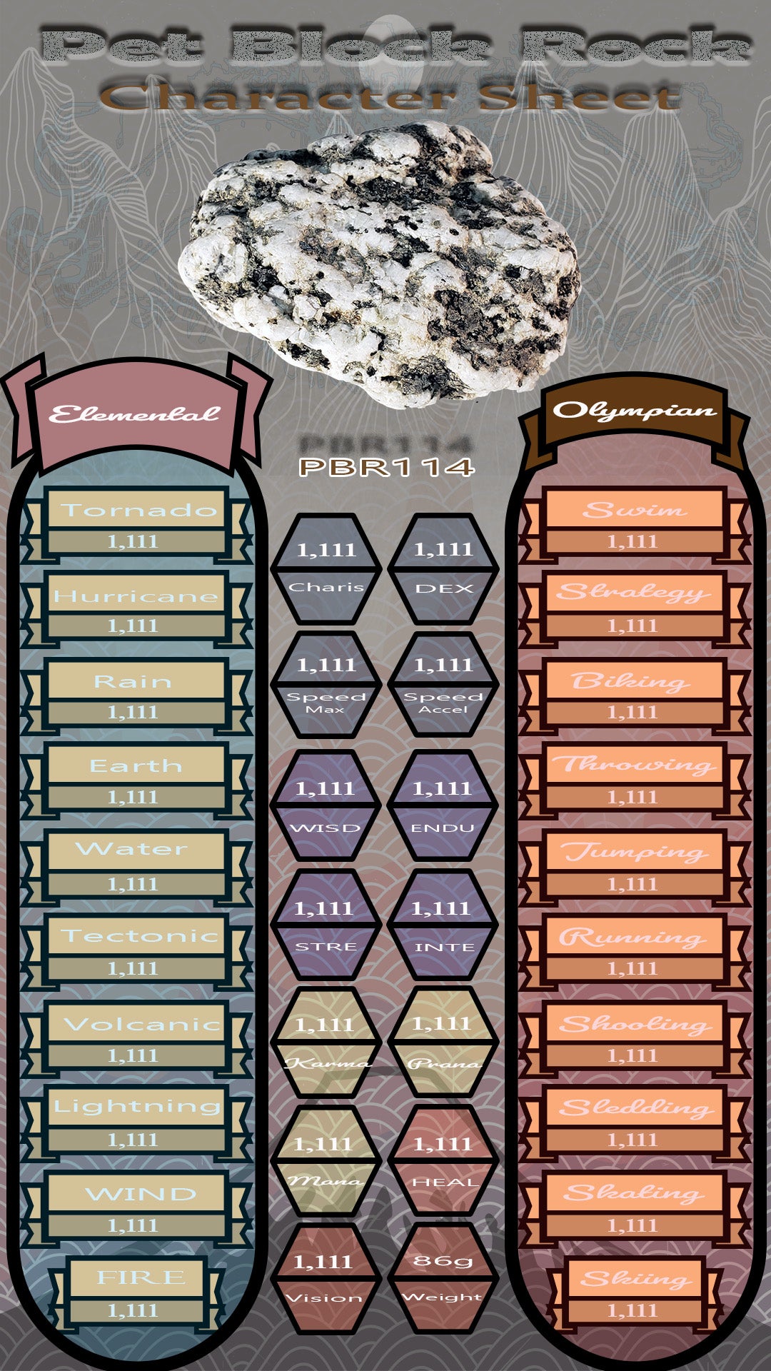 Pet Block Rock PBR114