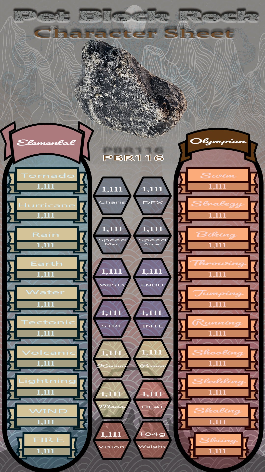 Pet Block Rock PBR116
