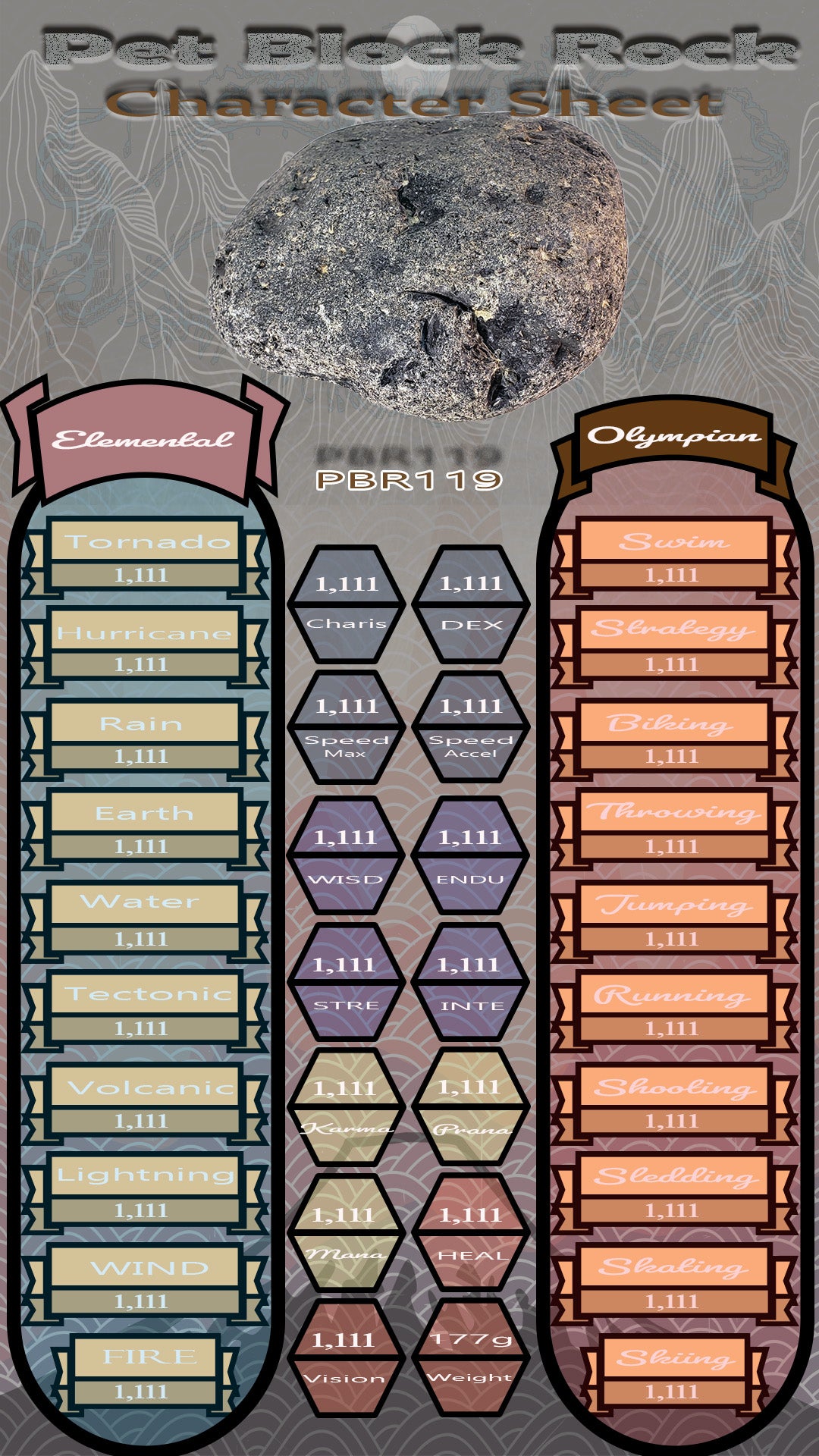 Pet Block Rock PBR119