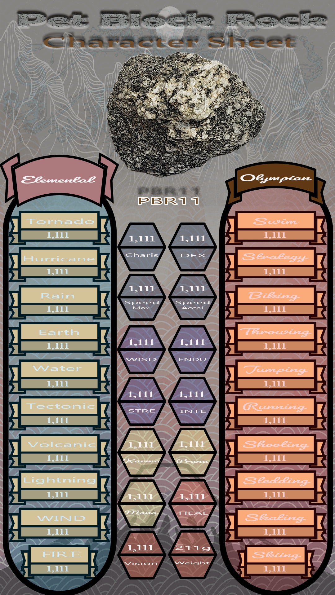 Pet Block Rock PBR11