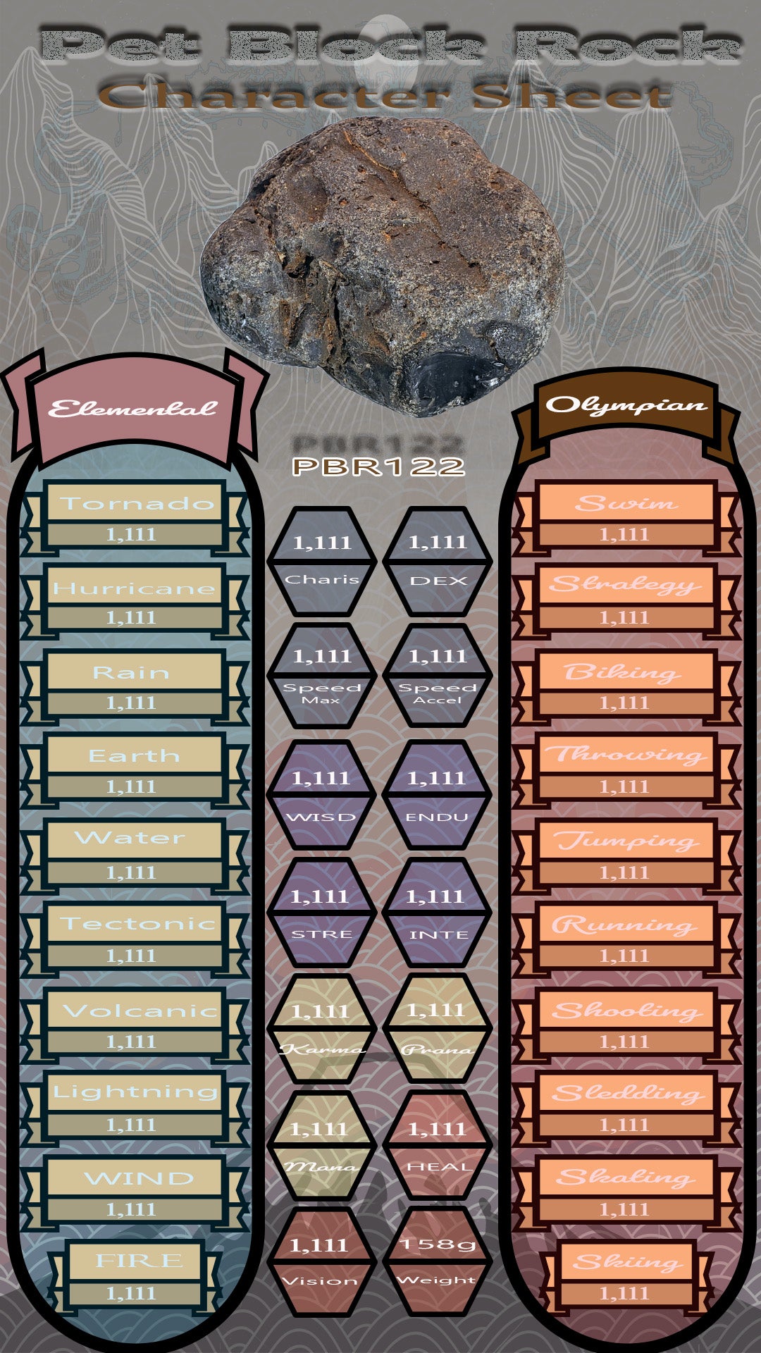Pet Block Rock PBR122