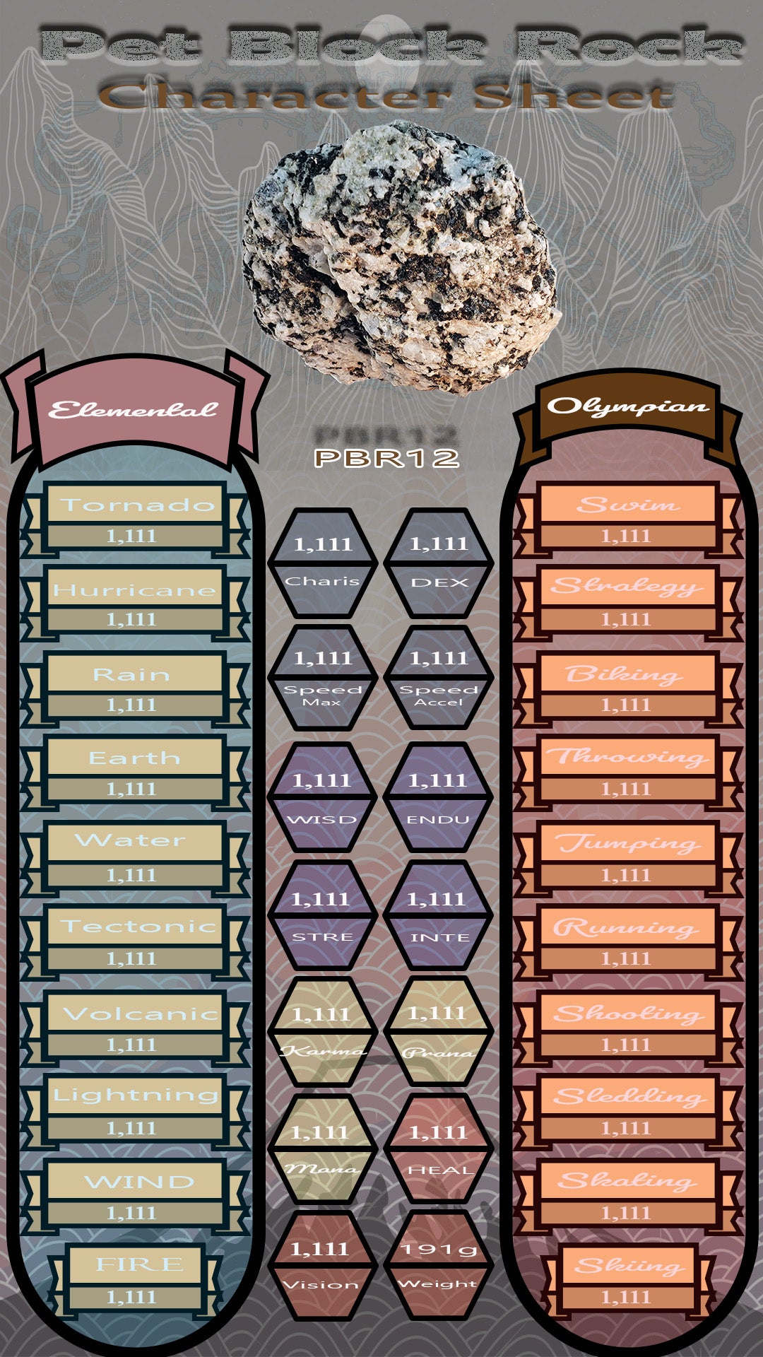 Pet Block Rock PBR12