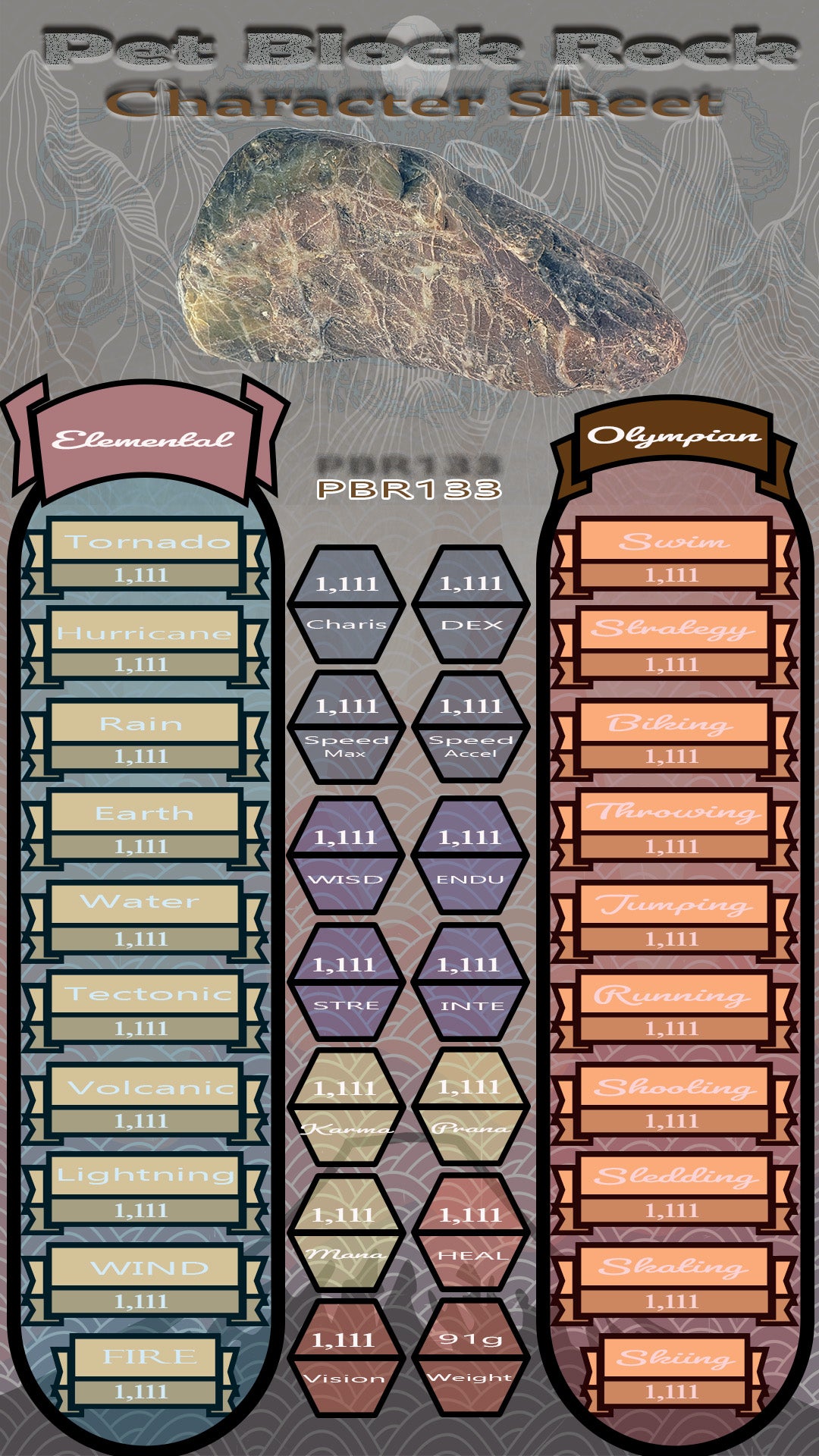Pet Block Rock PBR133