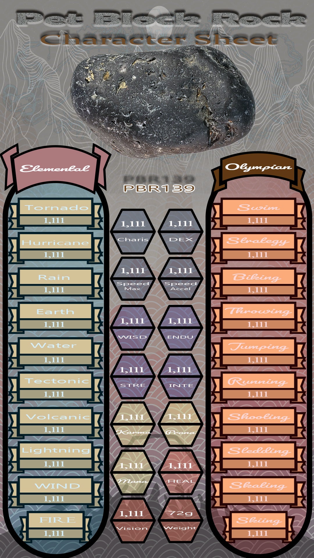 Pet Block Rock PBR139