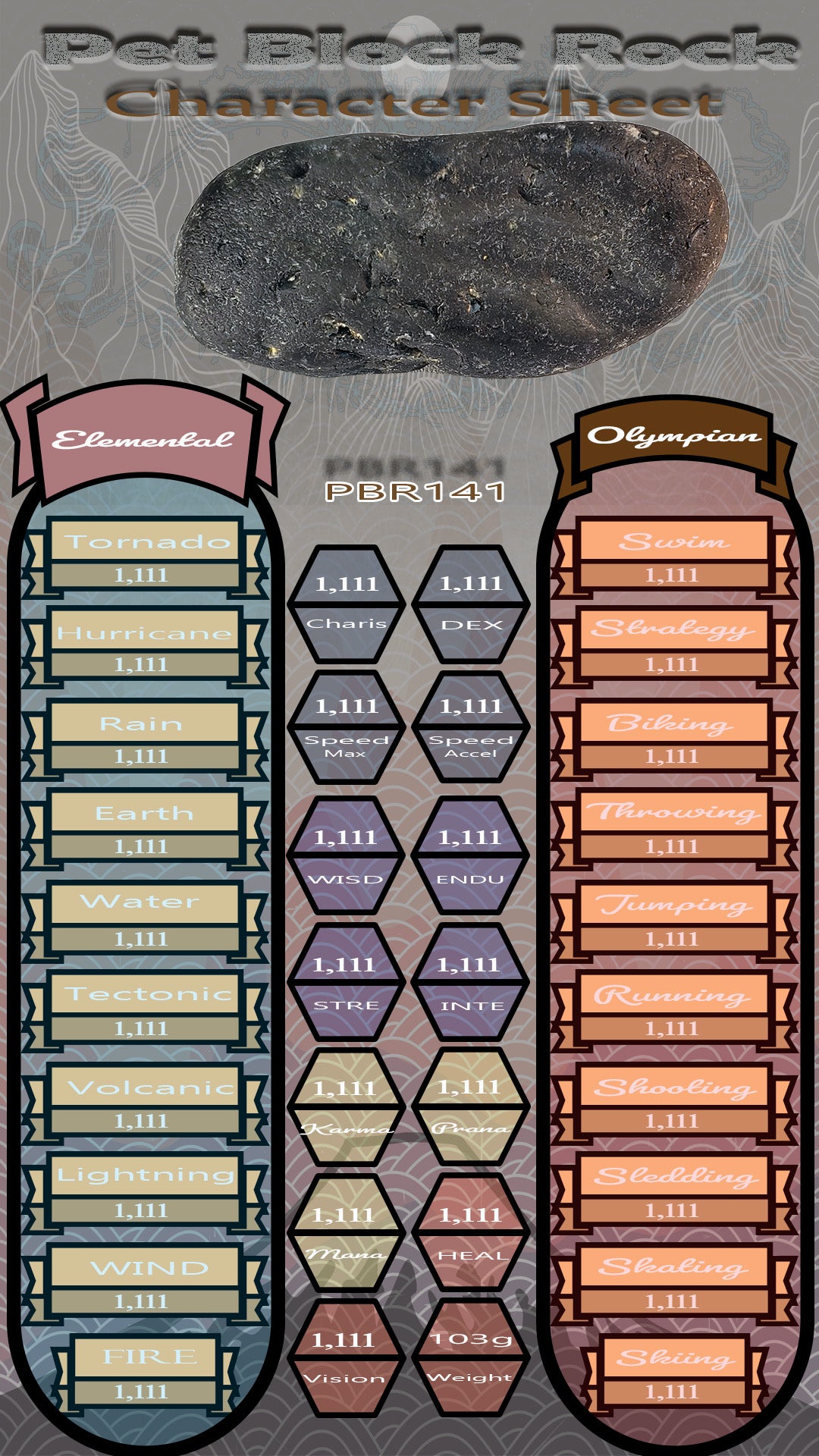 Pet Block Rock PBR141