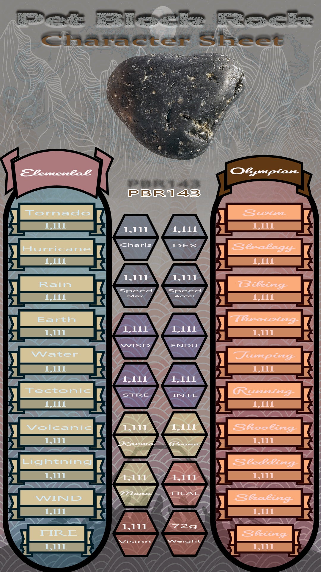 Pet Block Rock PBR143