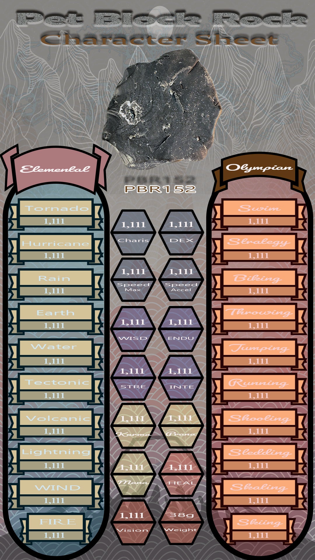 Pet Block Rock PBR152