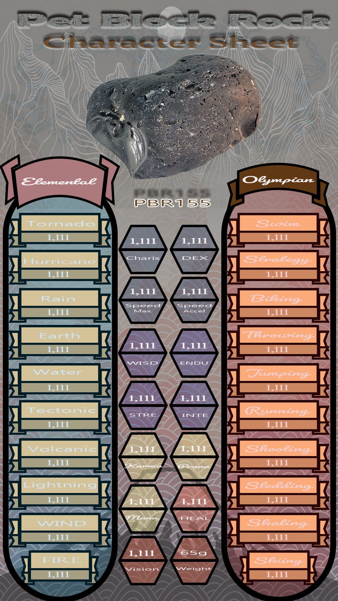 Pet Block Rock PBR155