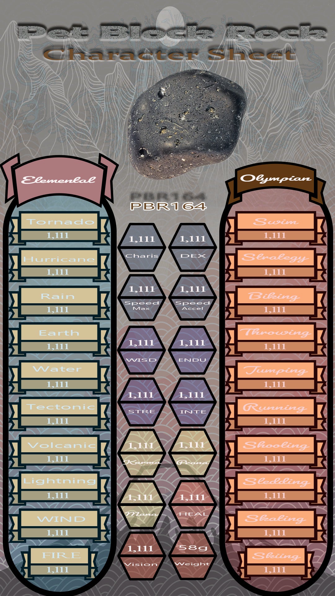 Pet Block Rock PBR164