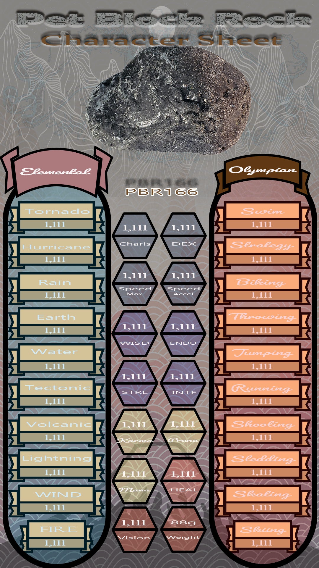Pet Block Rock PBR166