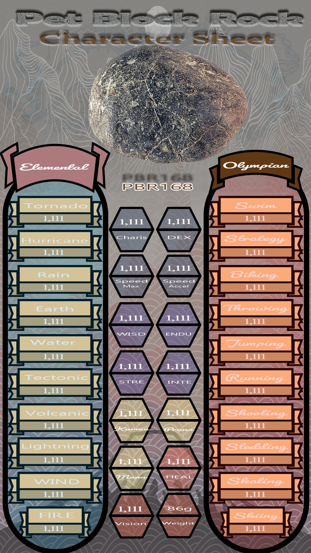 Pet Block Rock PBR168