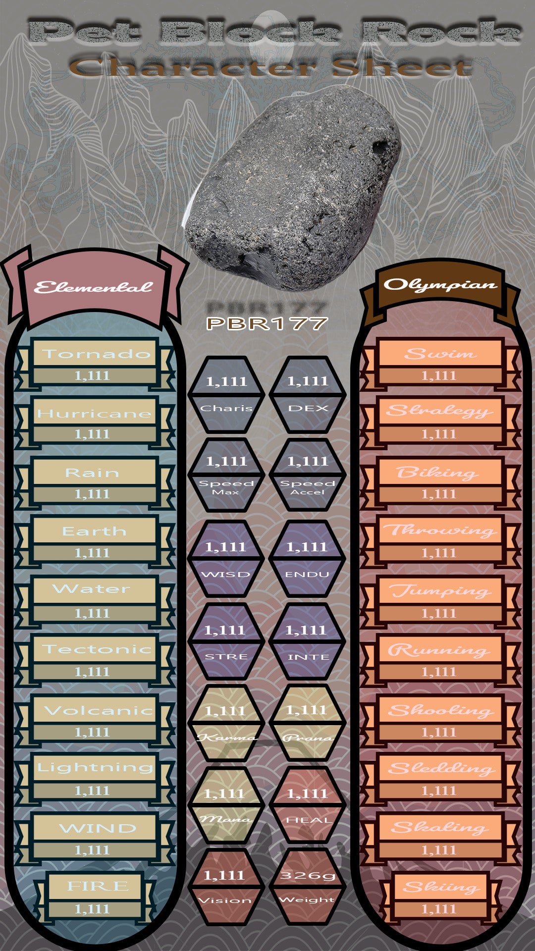 Pet Block Rock PBR177