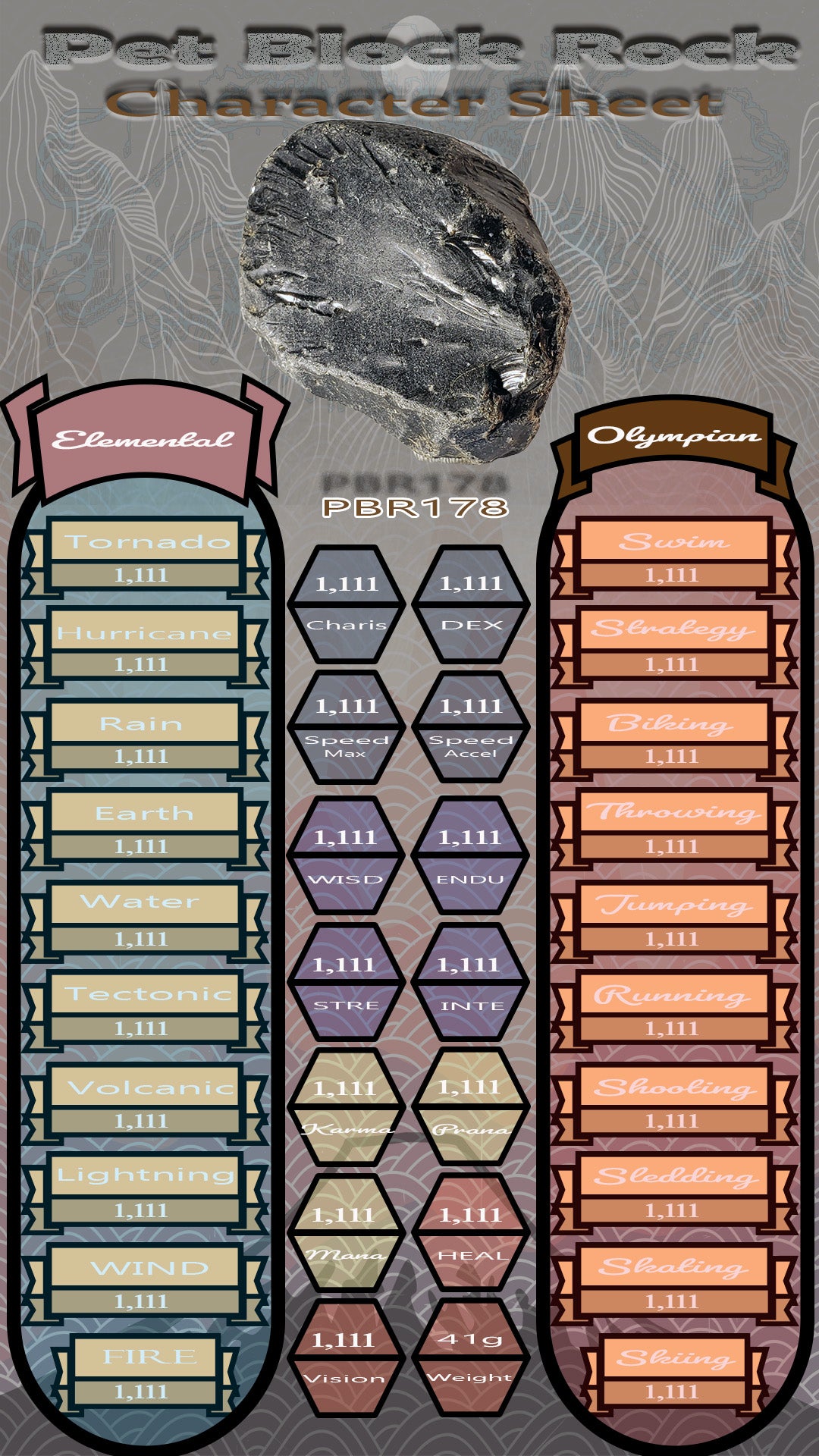 Pet Block Rock PBR178
