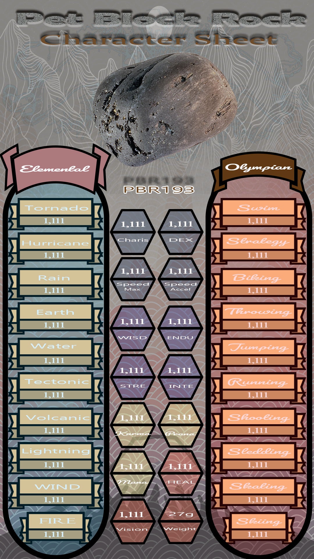 Pet Block Rock PBR193