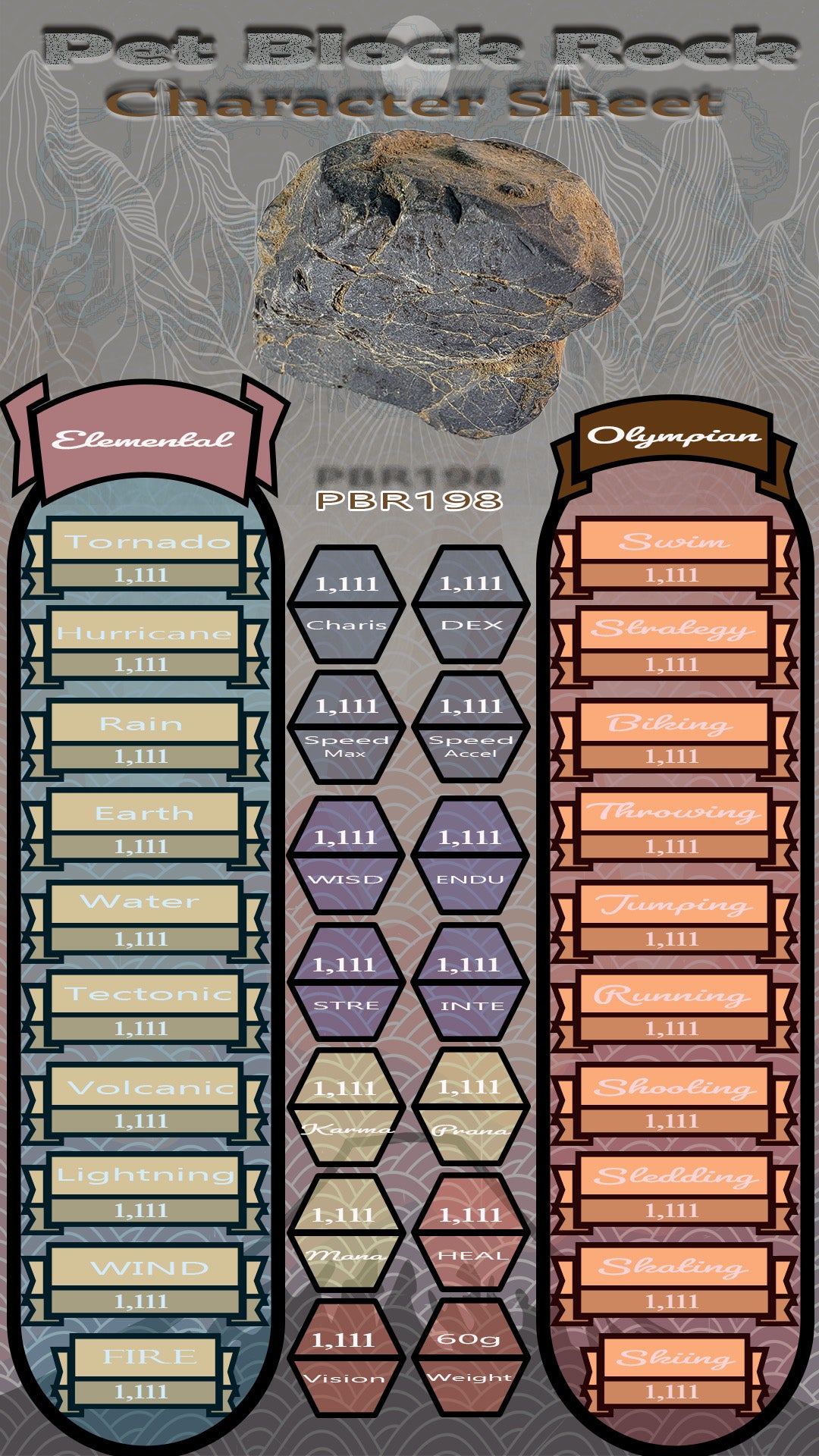 Pet Block Rock PBR198