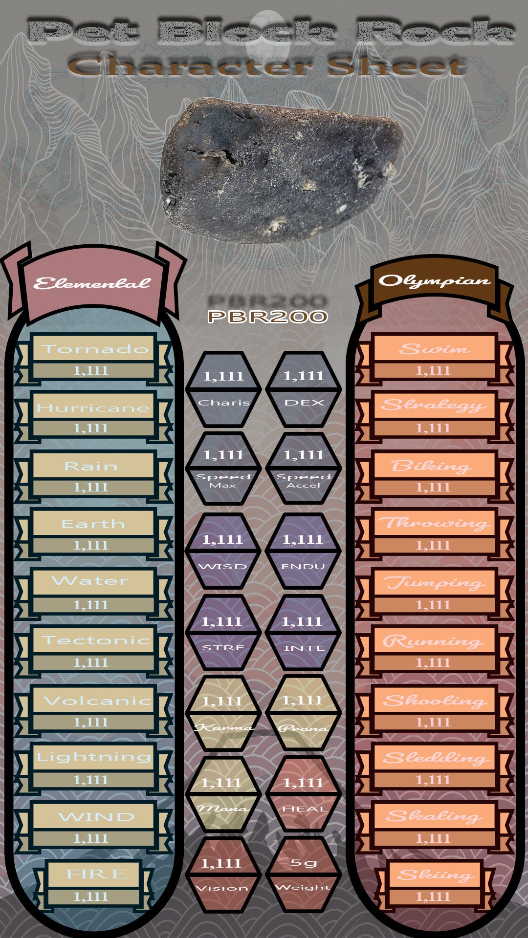 Pet Block Rock PBR200