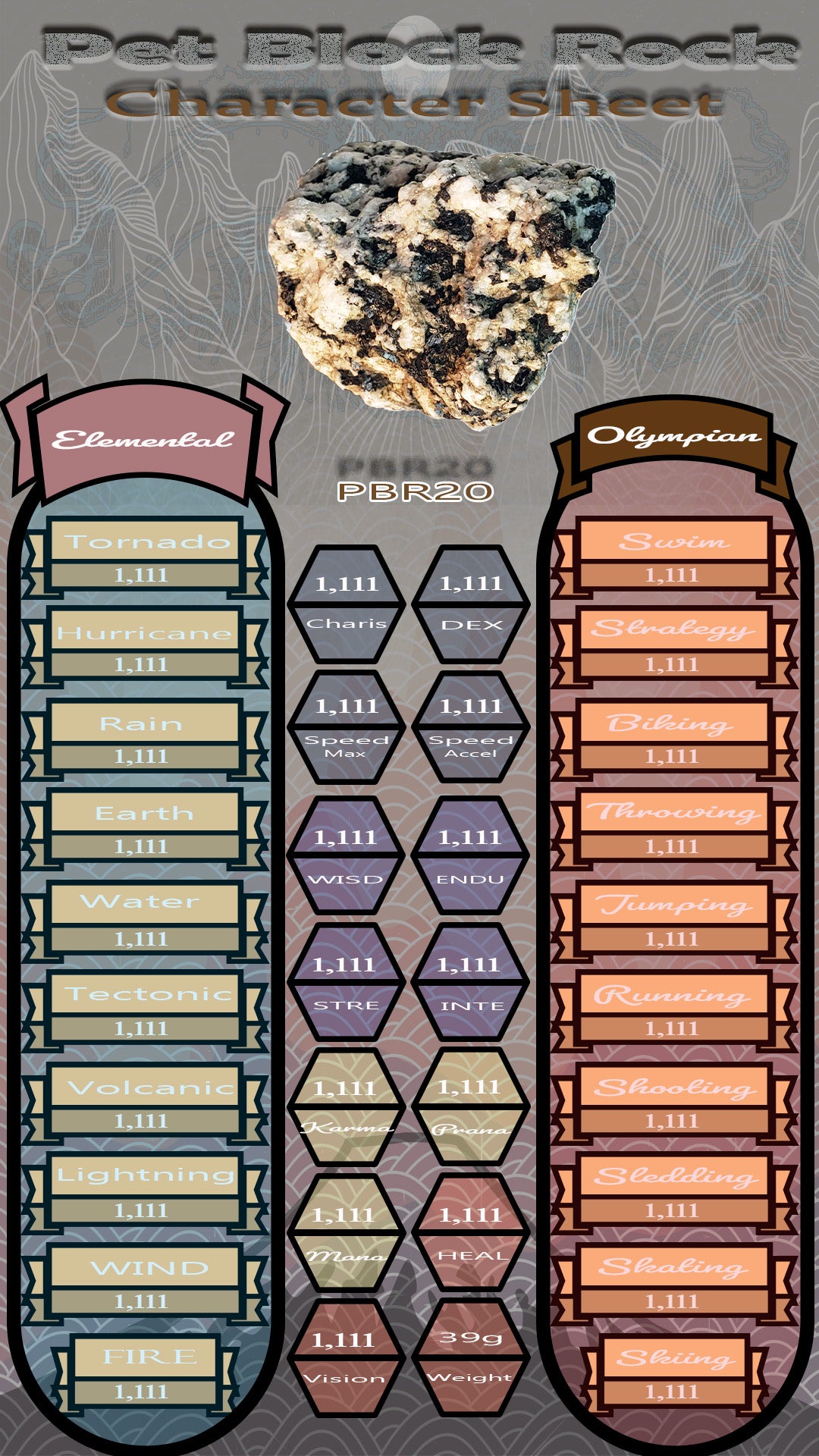 Pet Block Rock PBR20