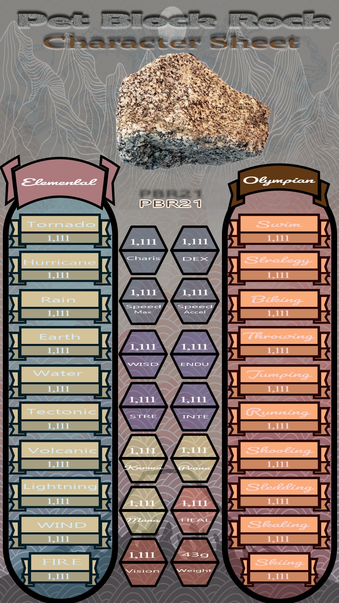 Pet Block Rock PBR21