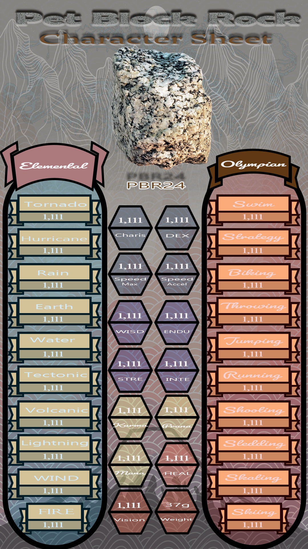 Pet Block Rock PBR24