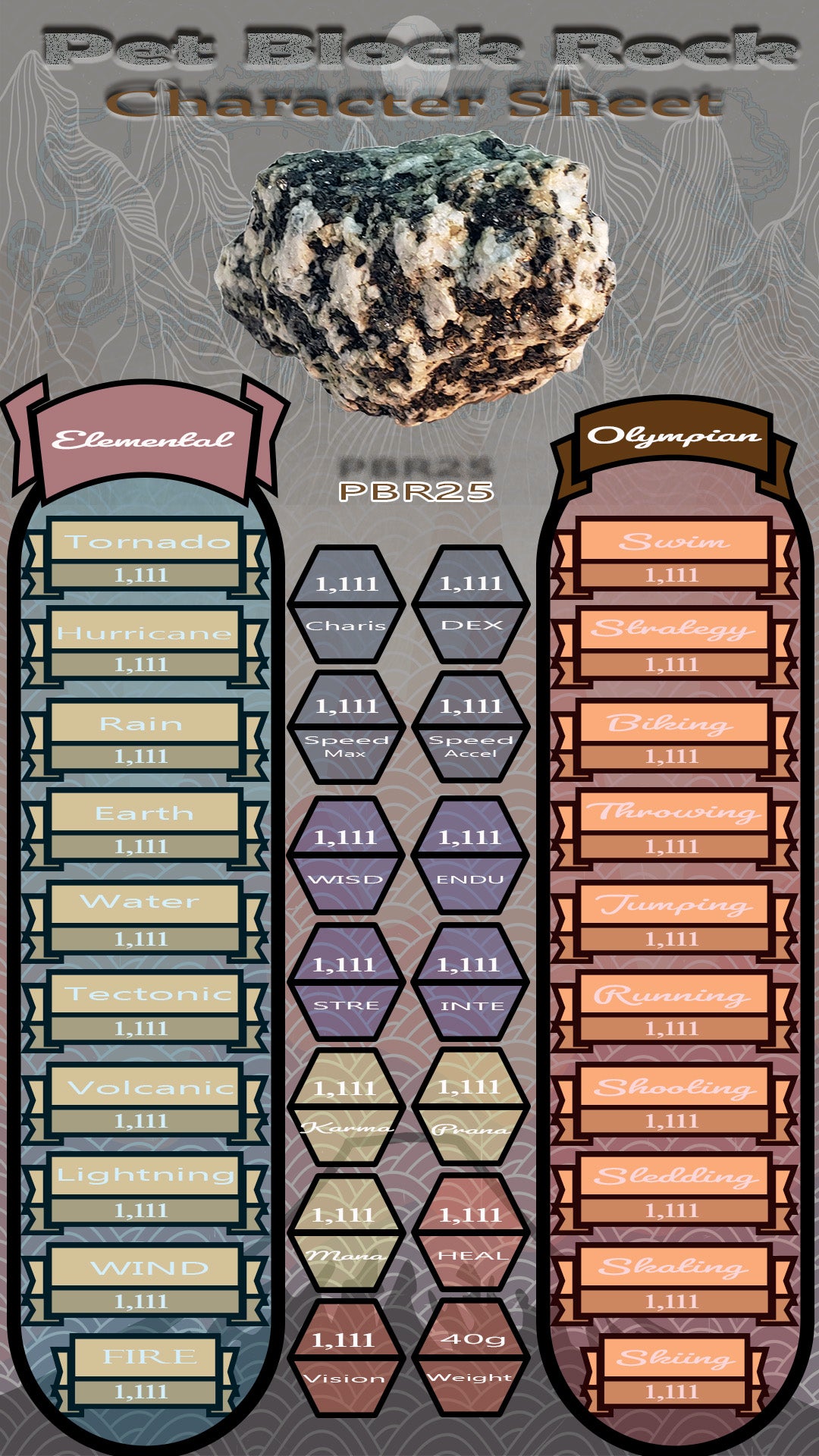 Pet Block Rock PBR25