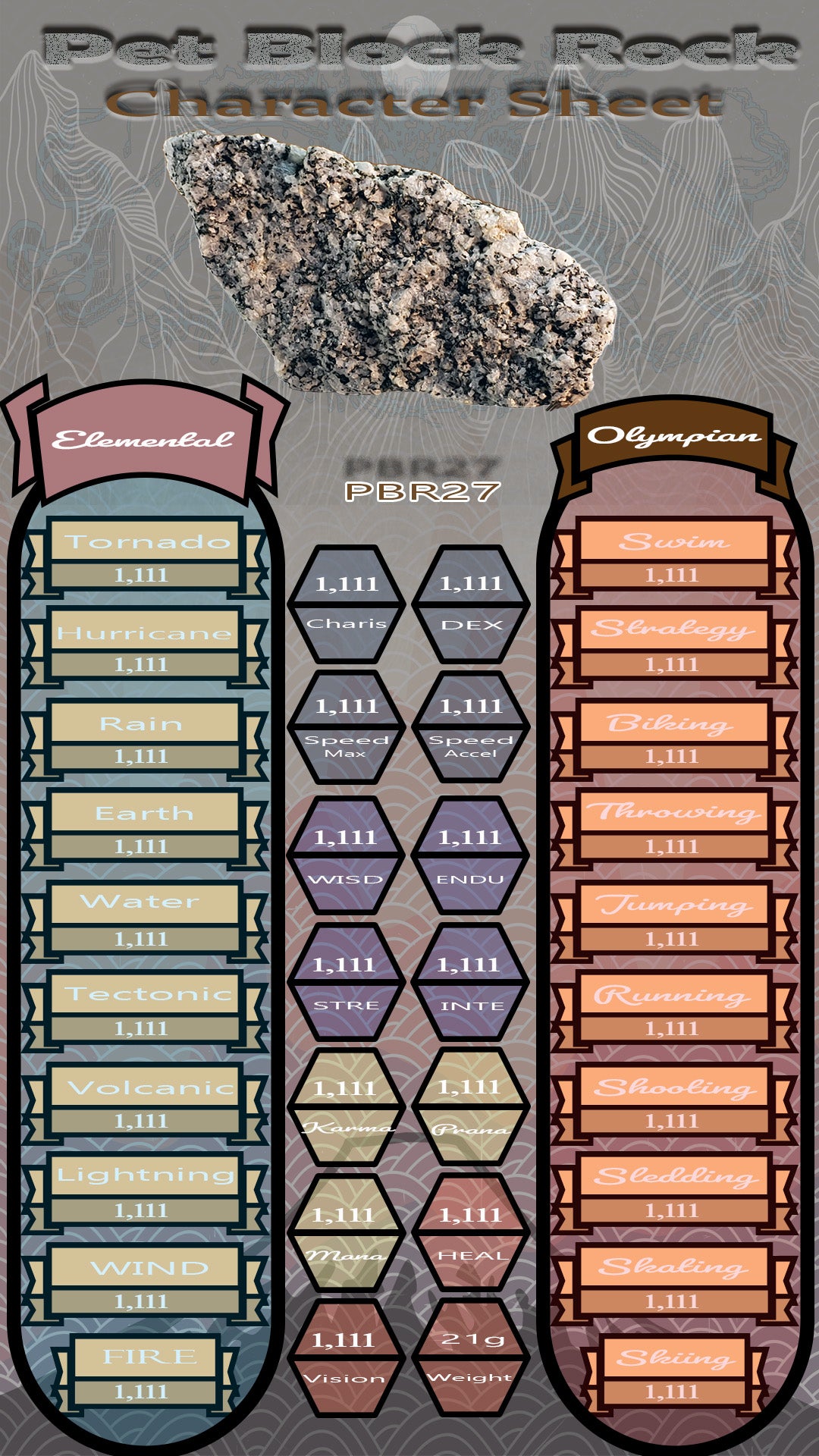 Pet Block Rock PBR27