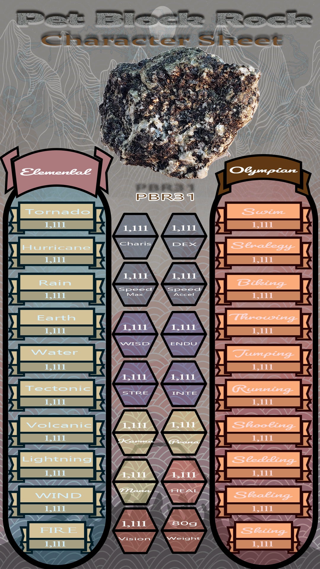 Pet Block Rock PBR31
