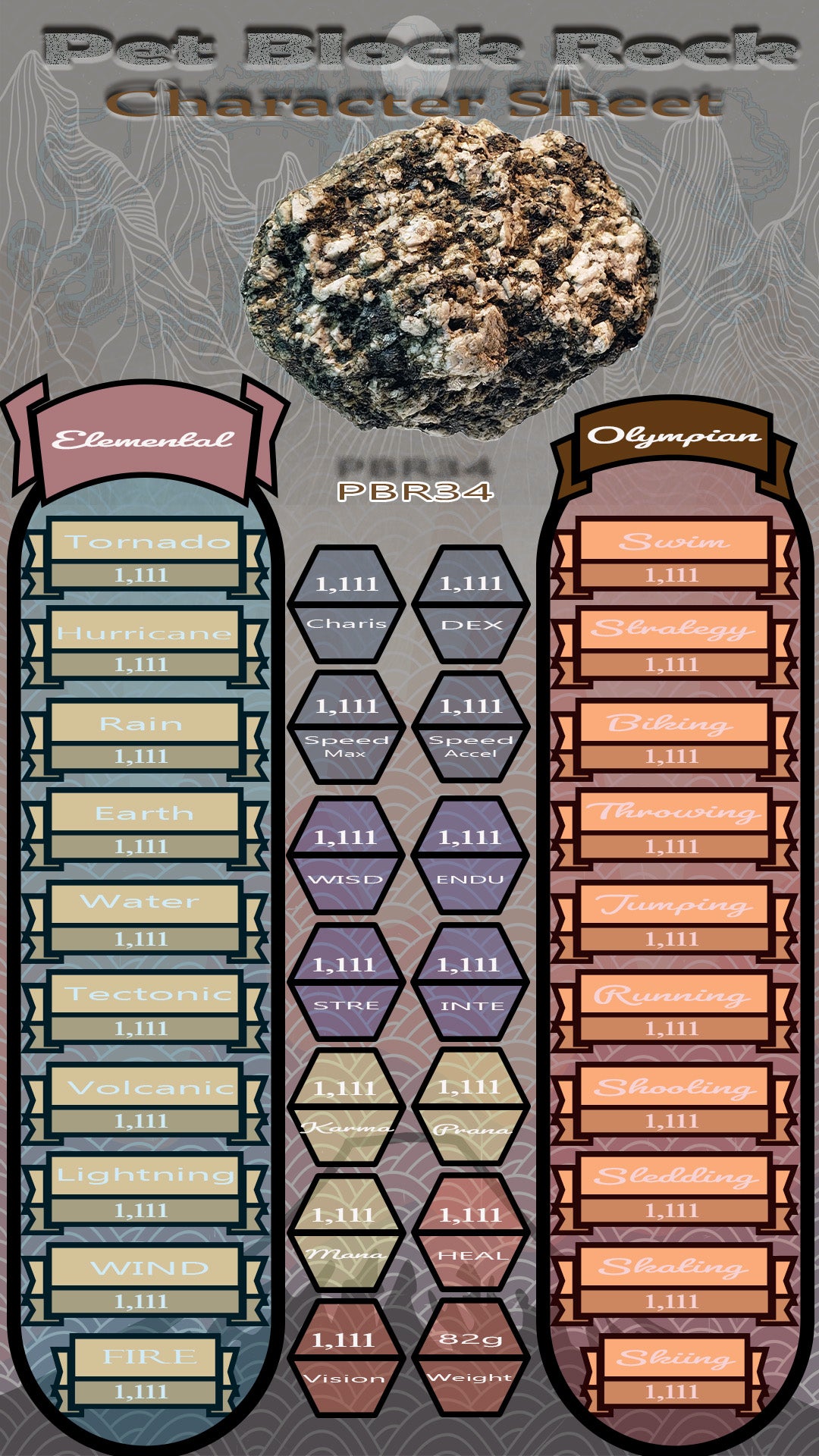 Pet Block Rock PBR34
