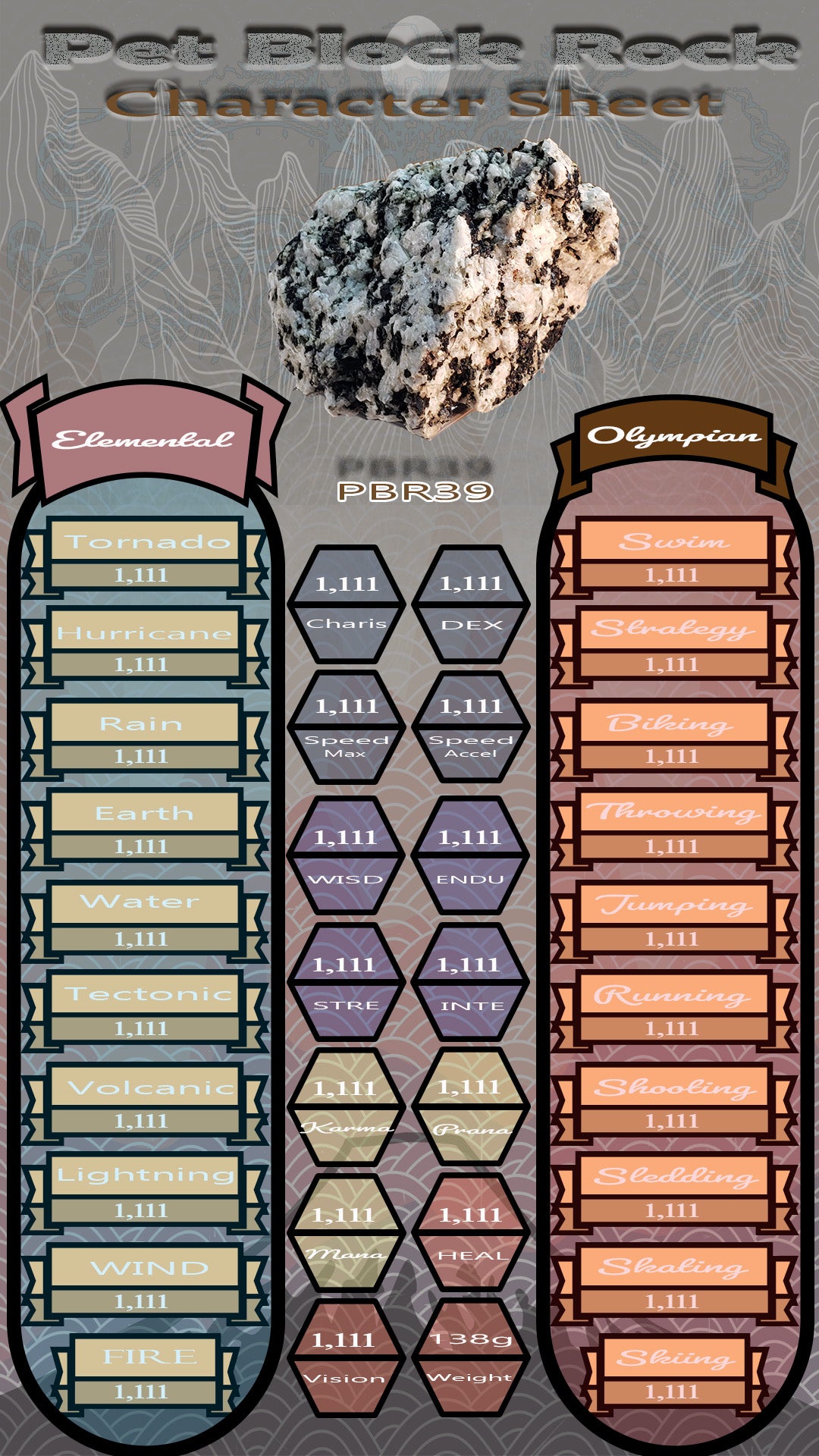 Pet Block Rock PBR39