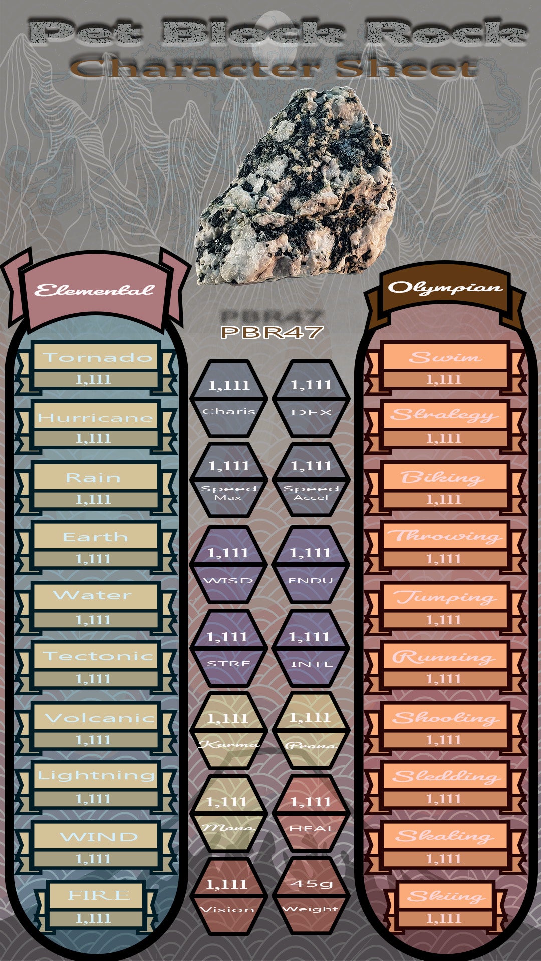 Pet Block Rock PBR47