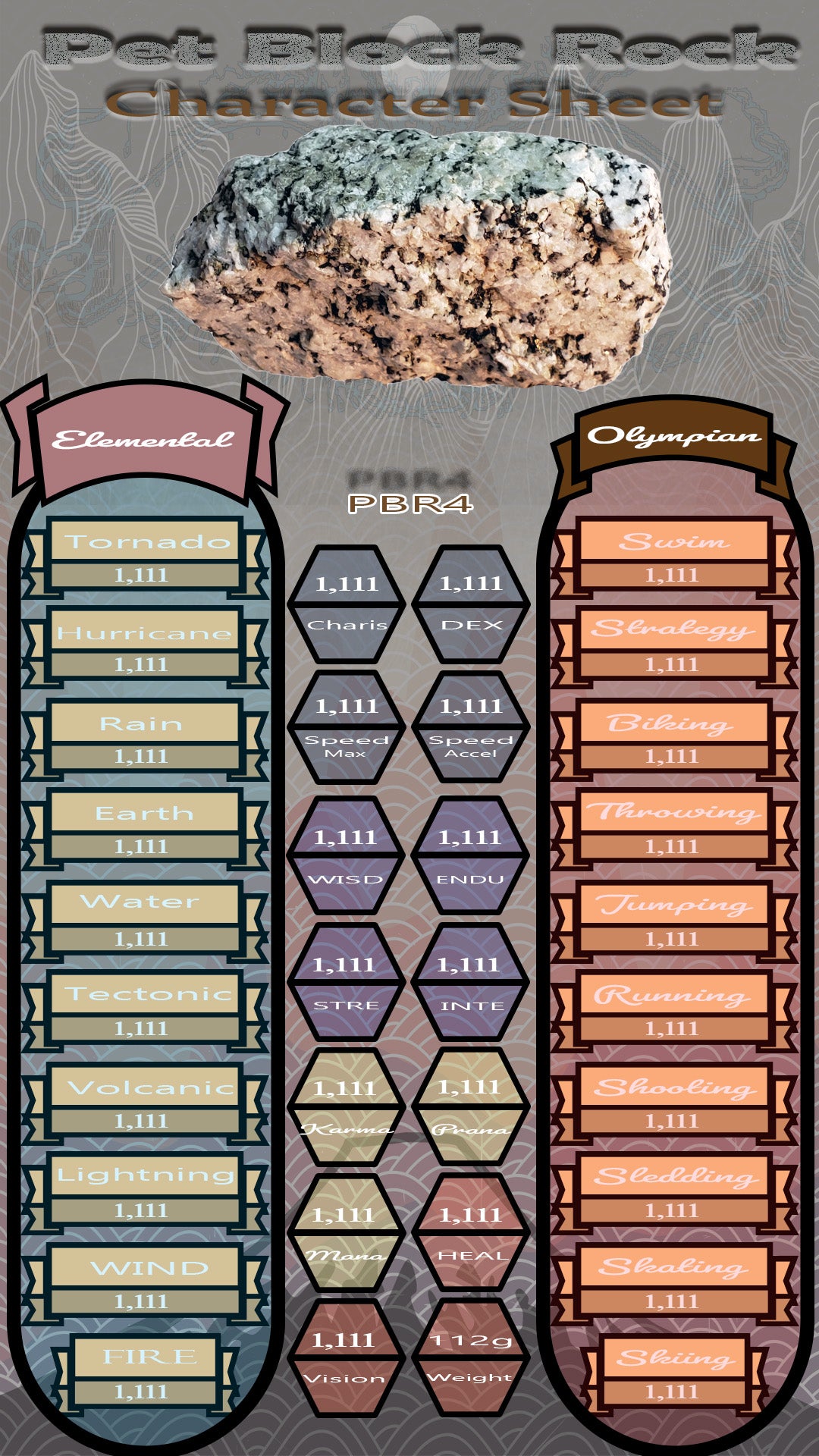 Pet Block Rock PBR4