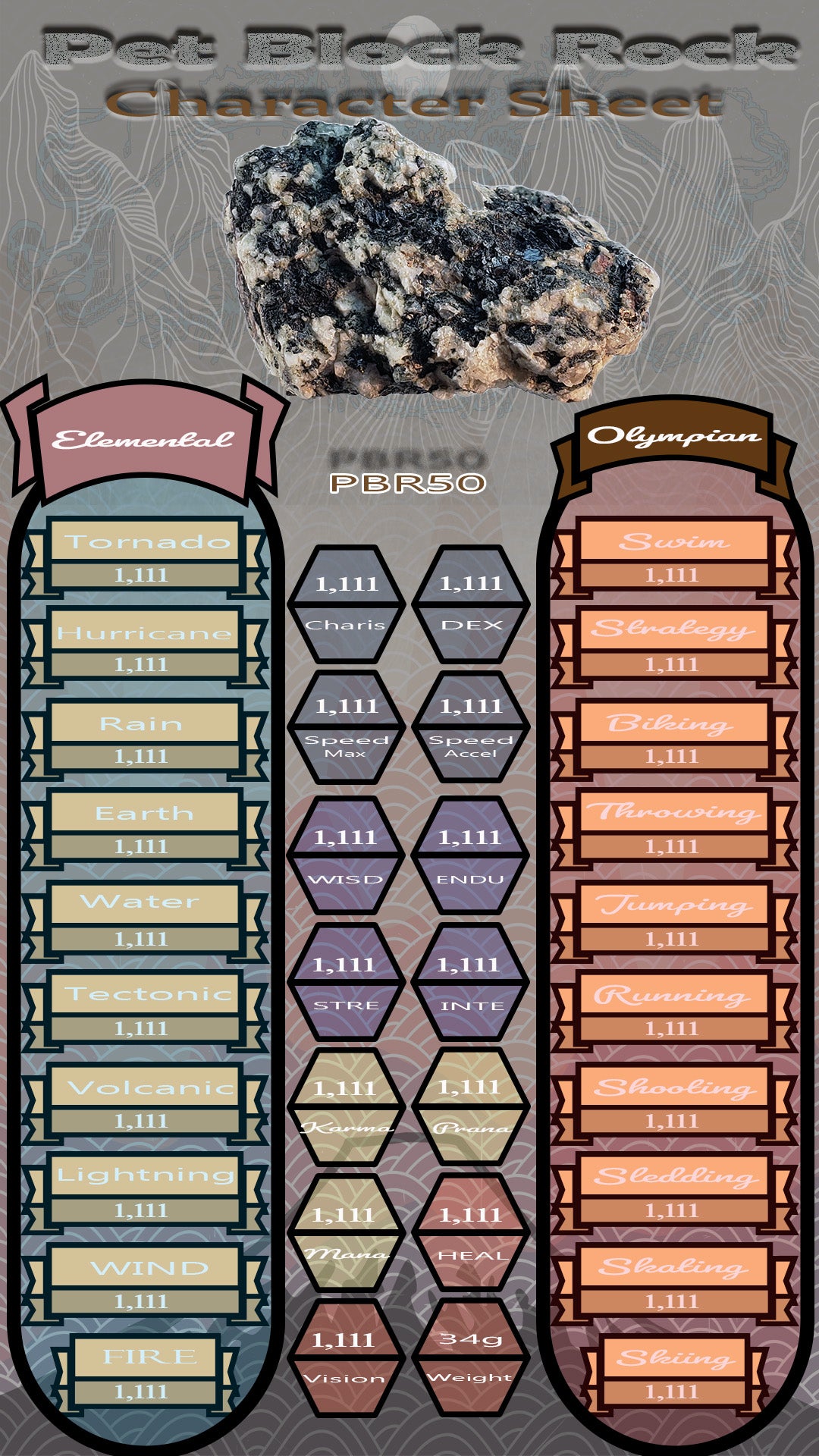 Pet Block Rock PBR50