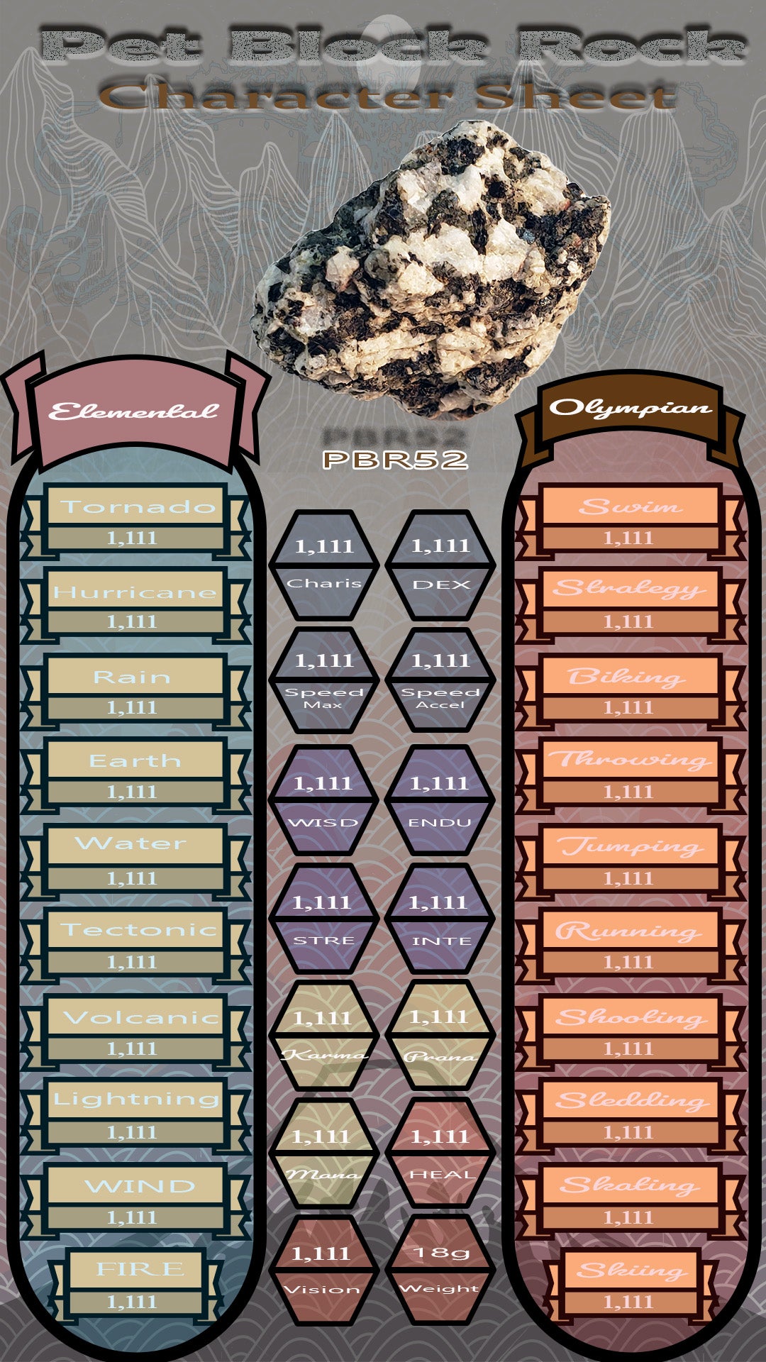 Pet Block Rock PBR52