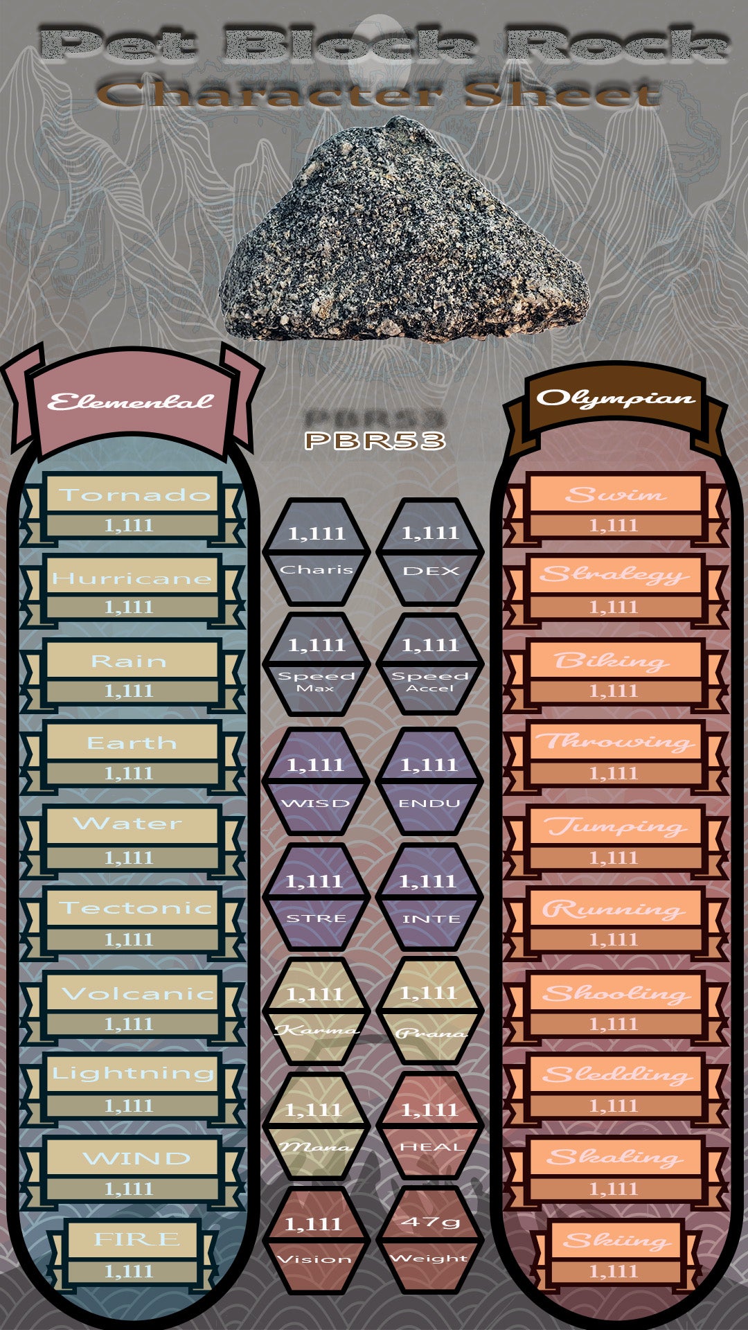 Pet Block Rock PBR53