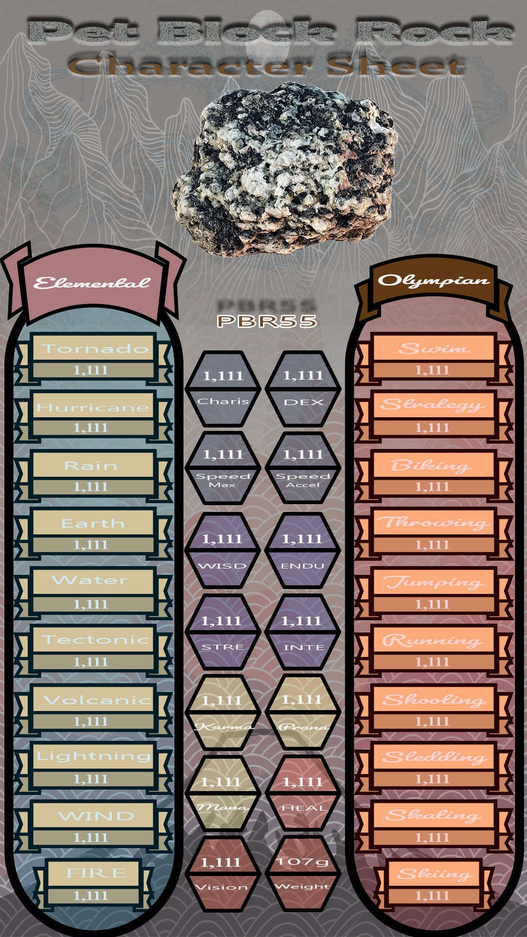 Pet Block Rock PBR55