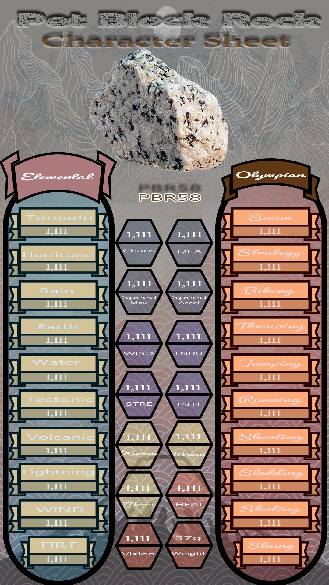 Pet Block Rock PBR58