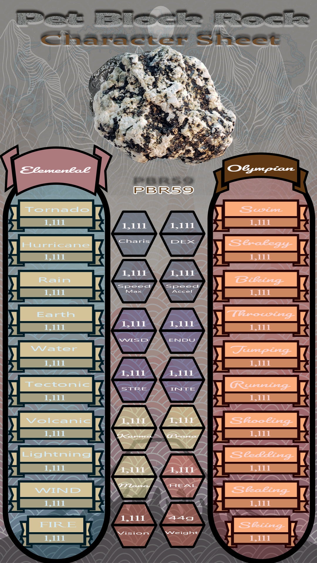 Pet Block Rock PBR59