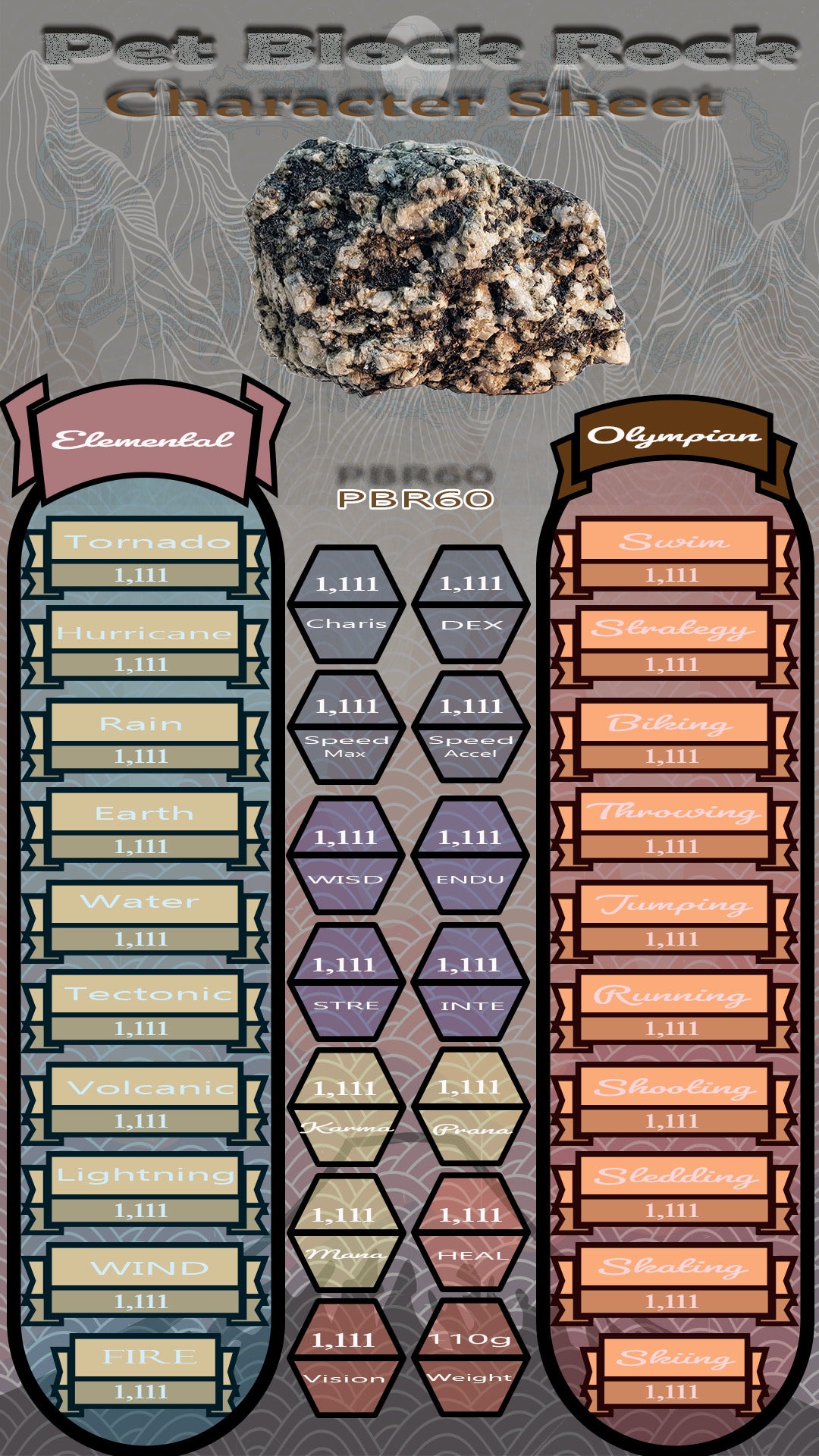 Pet Block Rock PBR60