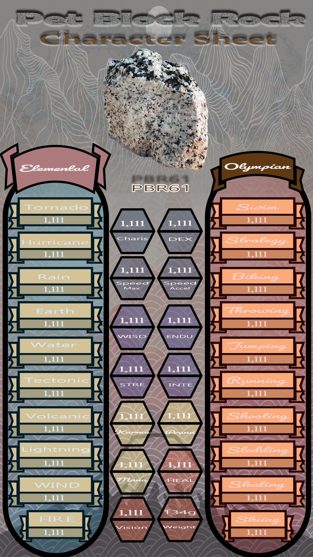 Pet Block Rock PBR61