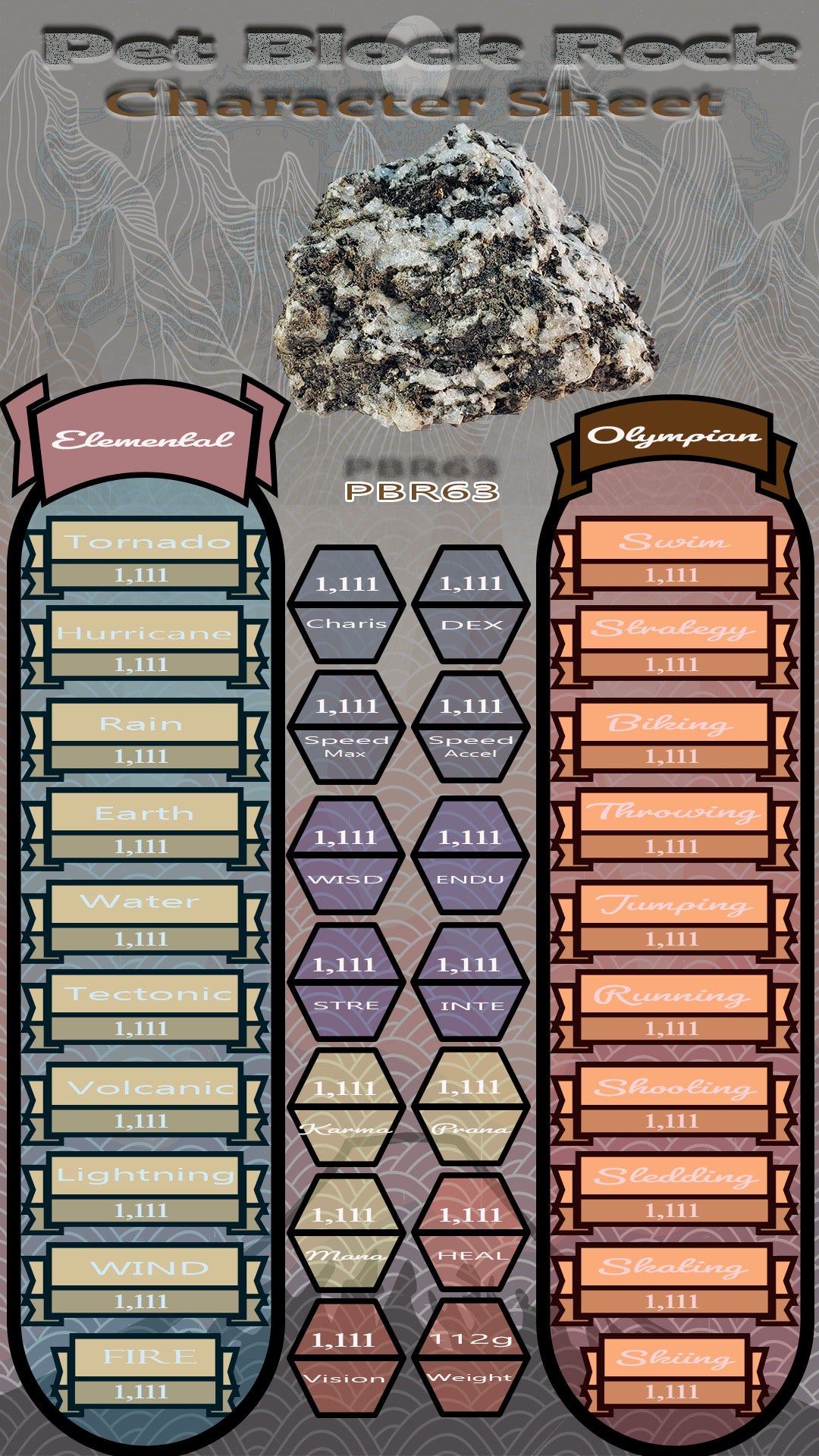 Pet Block Rock PBR63