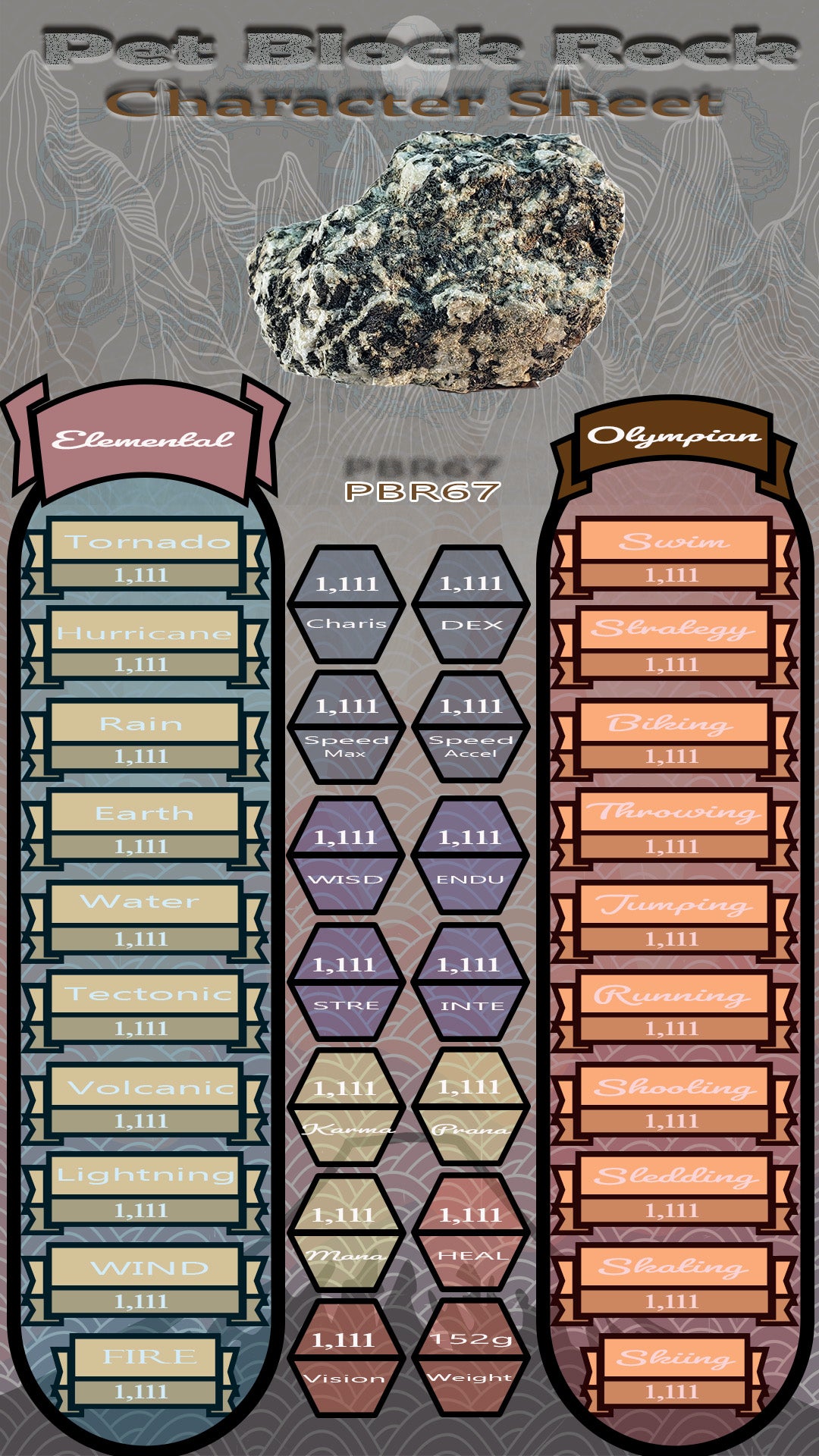 Pet Block Rock PBR67