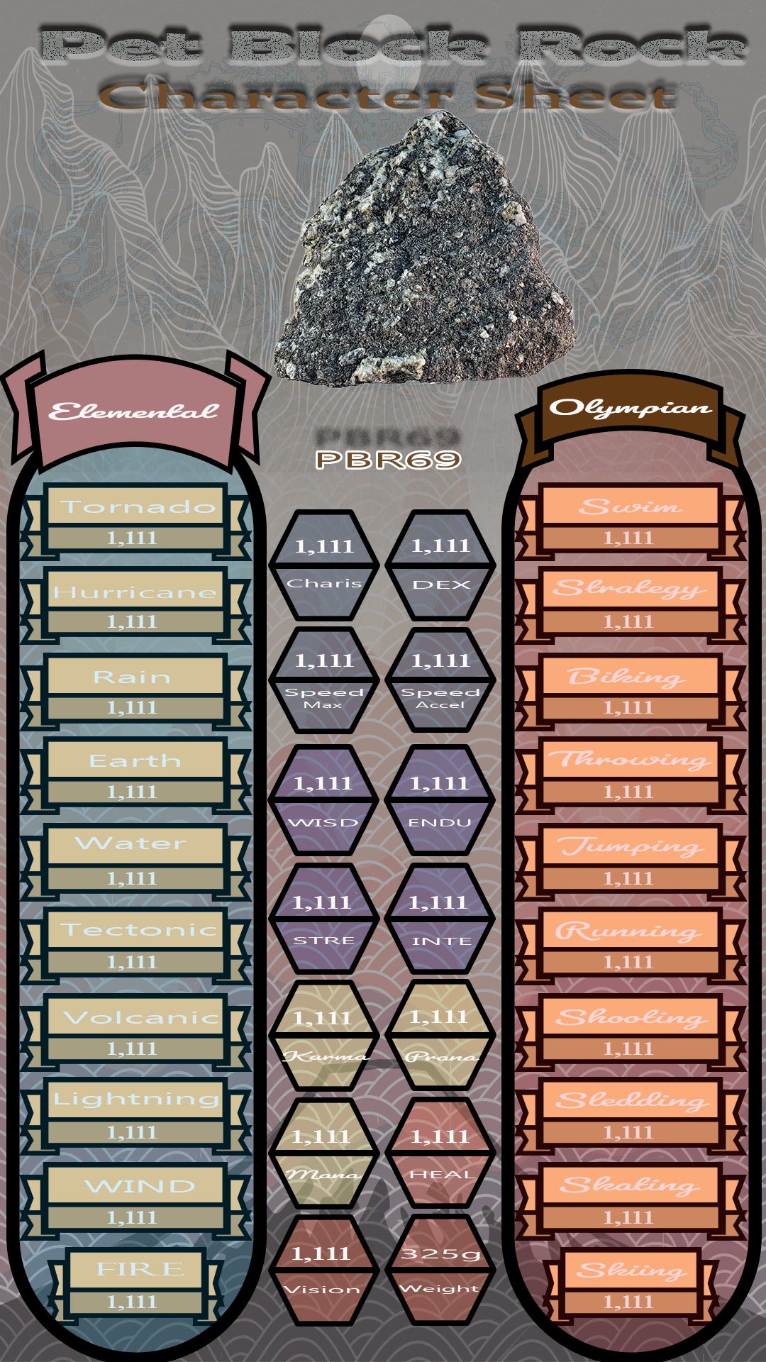 Pet Block Rock PBR69