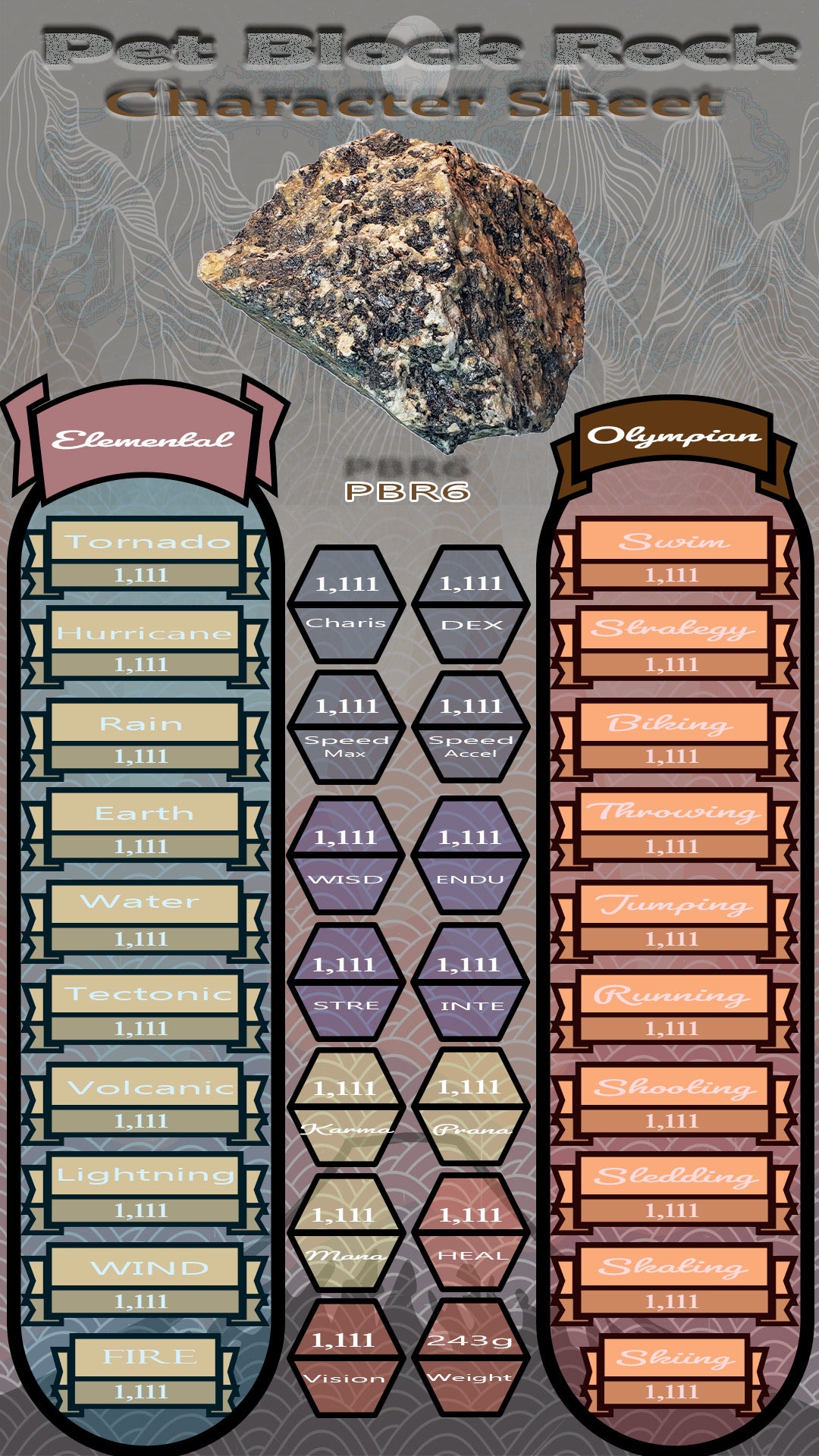 Pet Block Rock PBR6