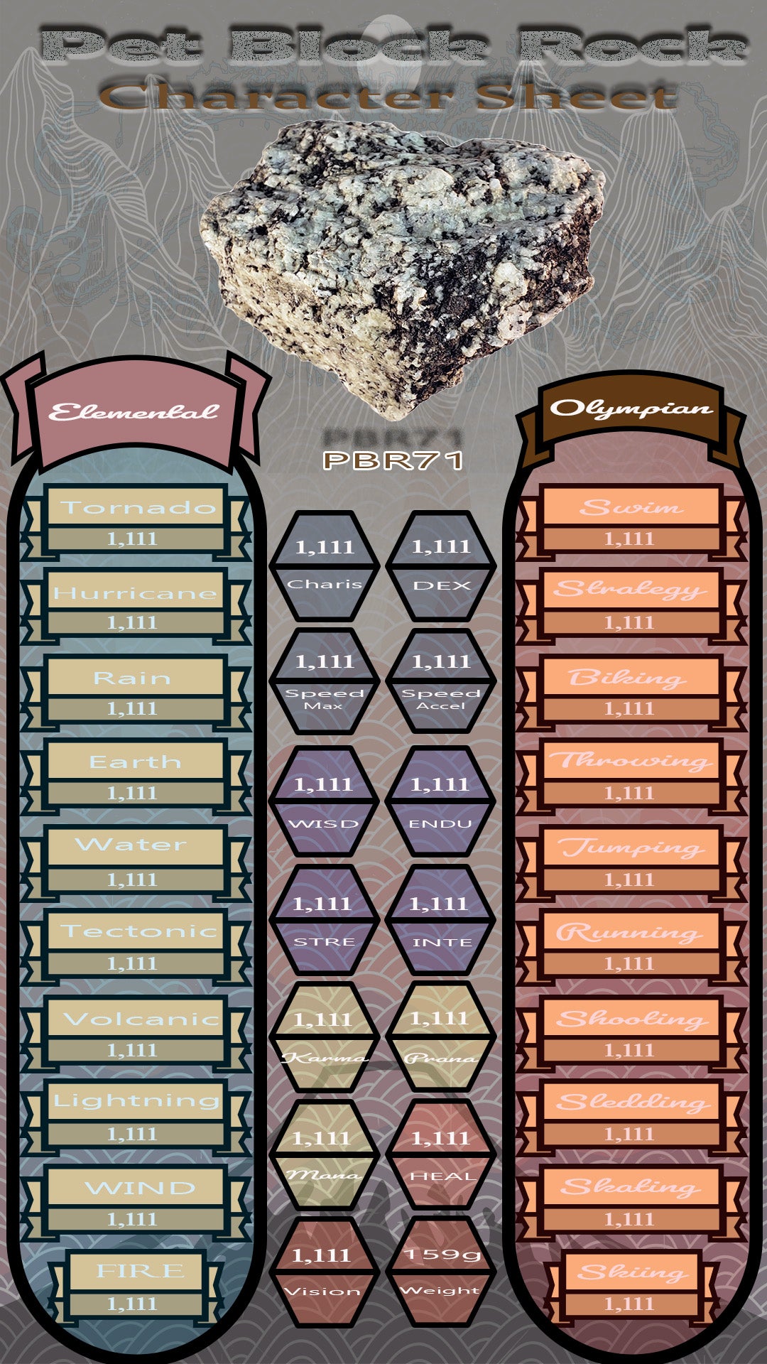 Pet Block Rock PBR71
